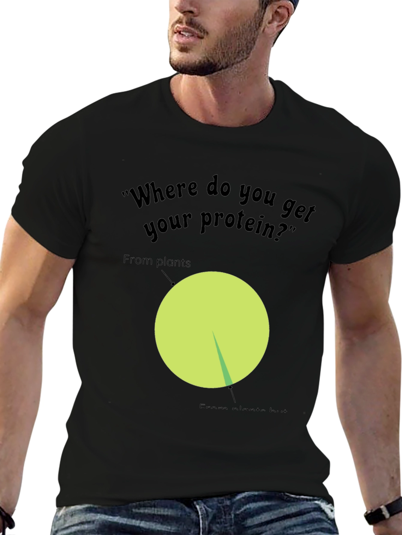 Vegan Protein Source T-Shirt Plant-Based Diet Shirt
