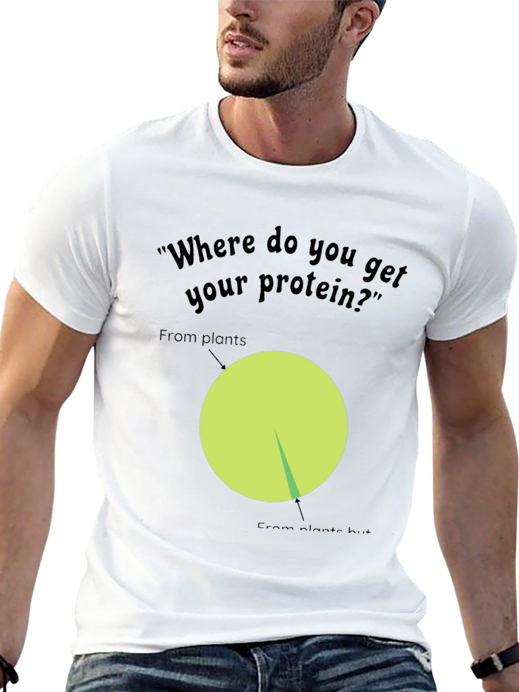 Vegan Protein Source T-Shirt Plant-Based Diet Shirt