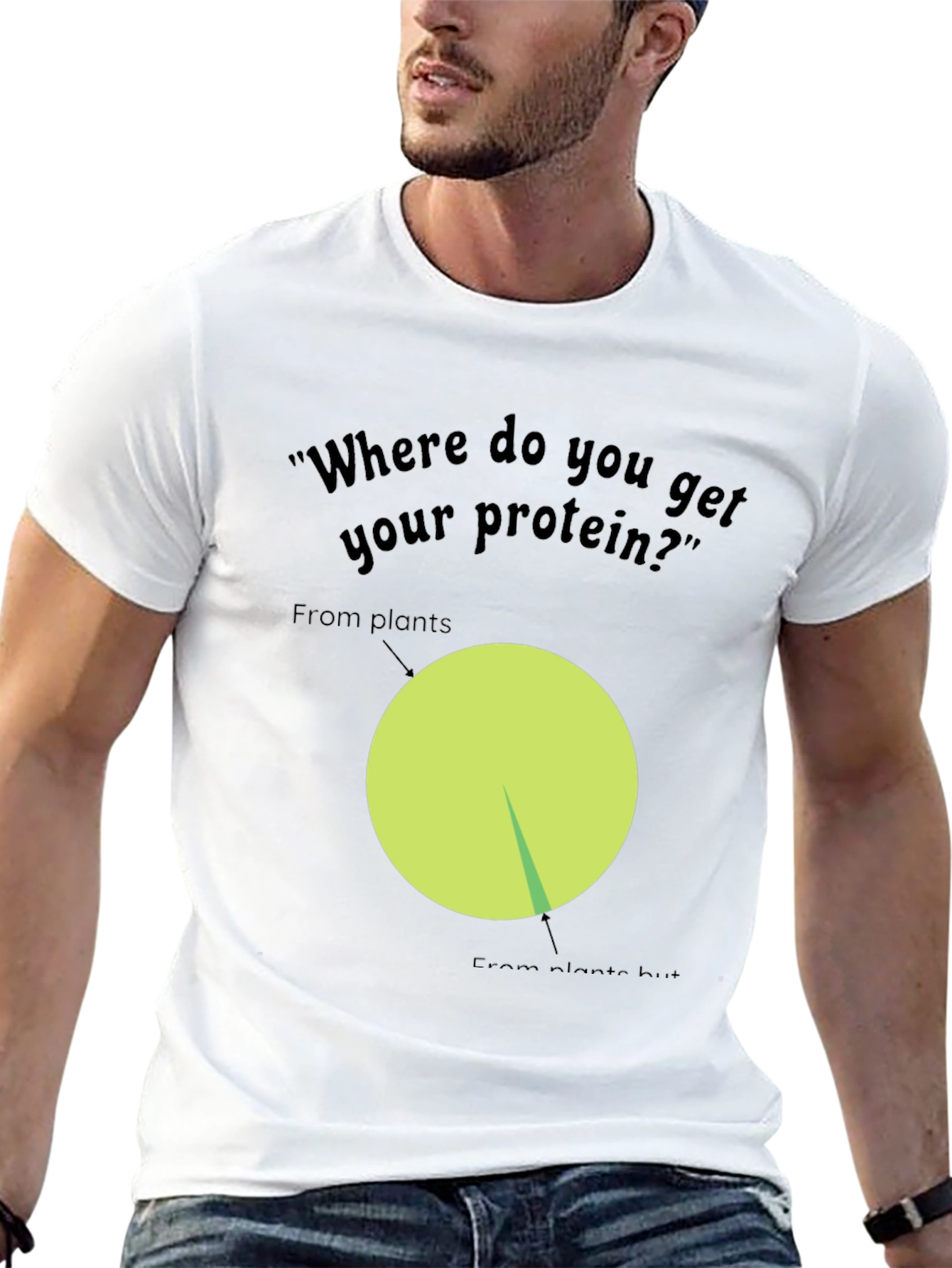 Vegan Protein Source T-Shirt Plant-Based Diet Shirt
