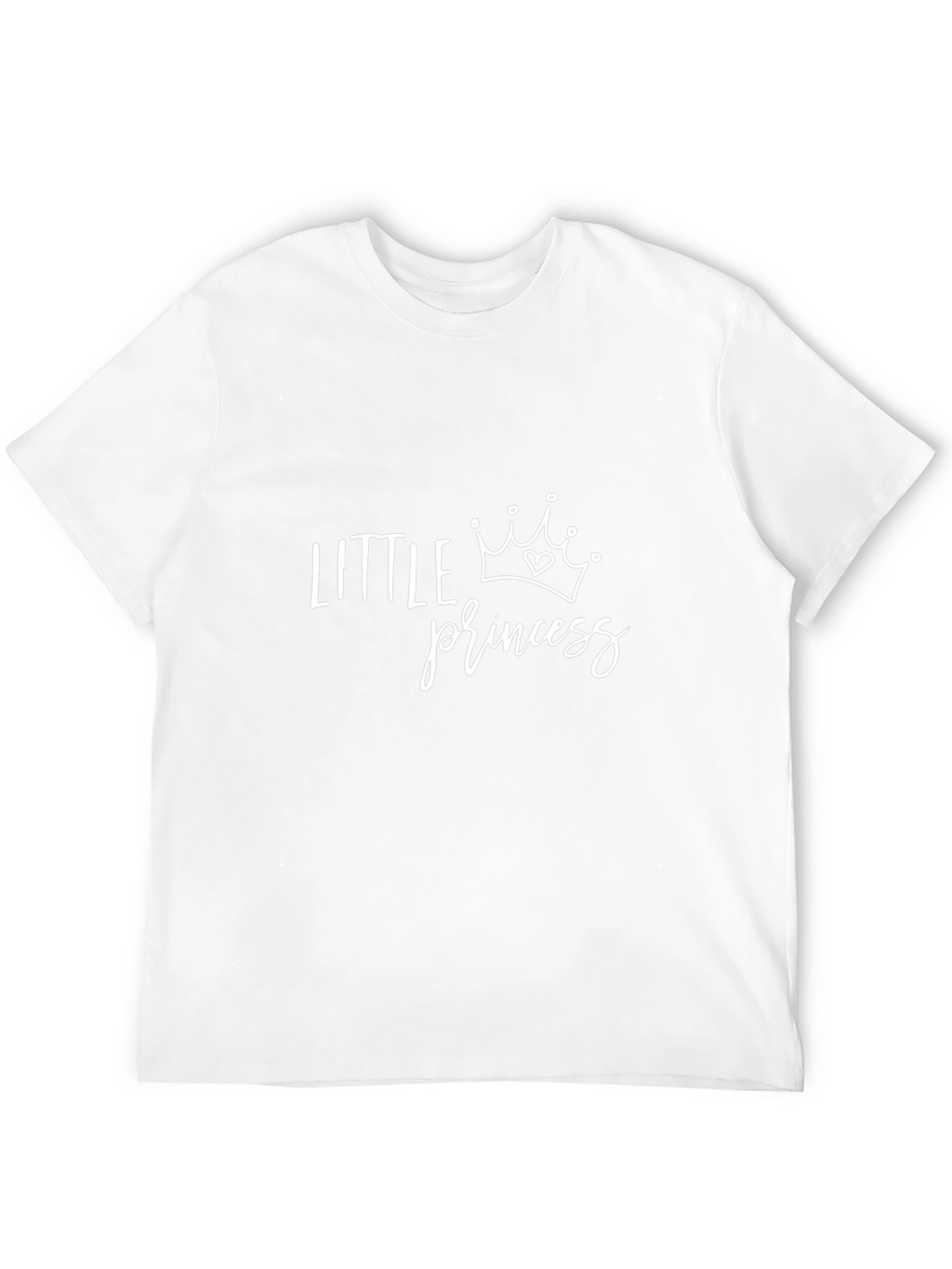 Little Princess Graphic Black T-Shirt