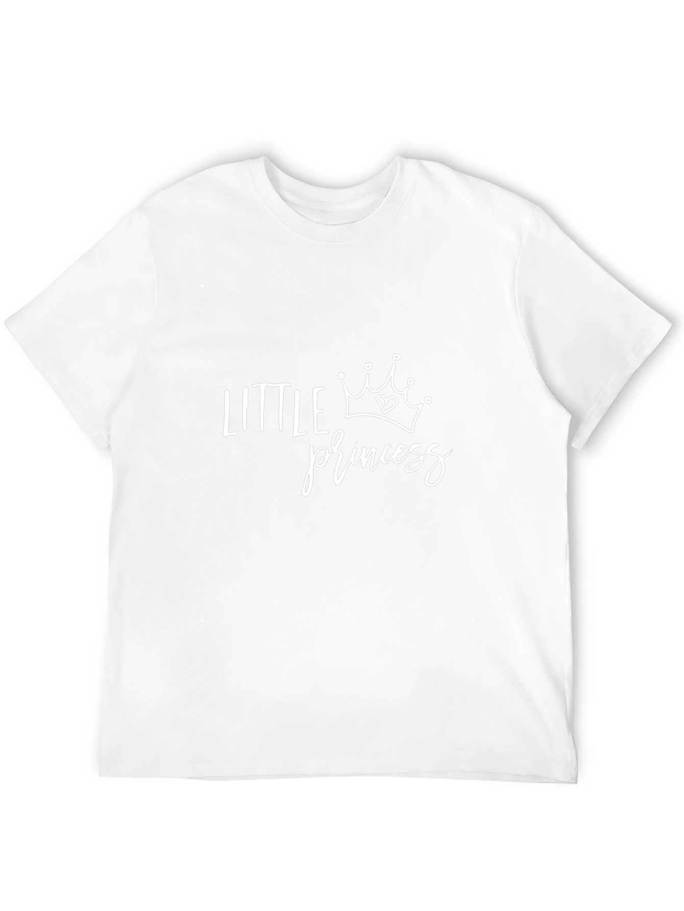 Little Princess Graphic Black T-Shirt