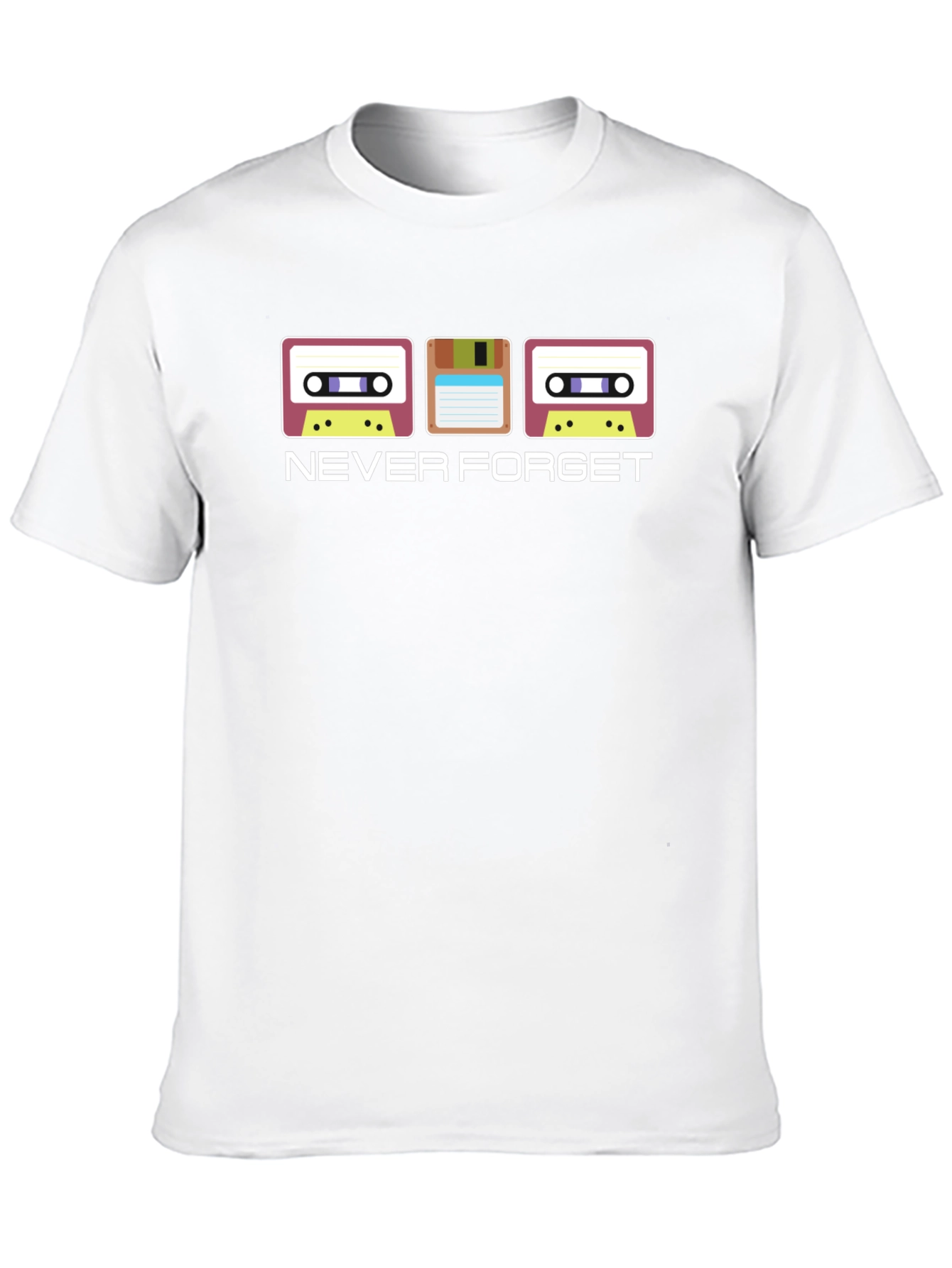 Retro Never Forget T-Shirt - Classic Media Design