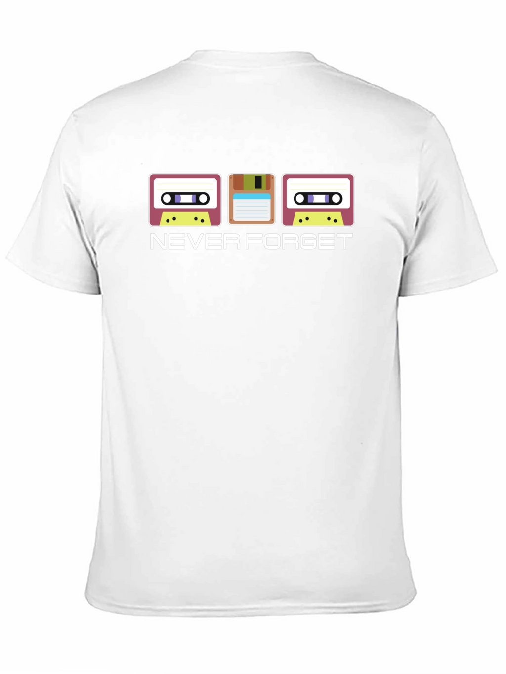 Retro Never Forget T-Shirt - Classic Media Design