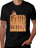 Limited Edition Cartoon Character Graphic Tee