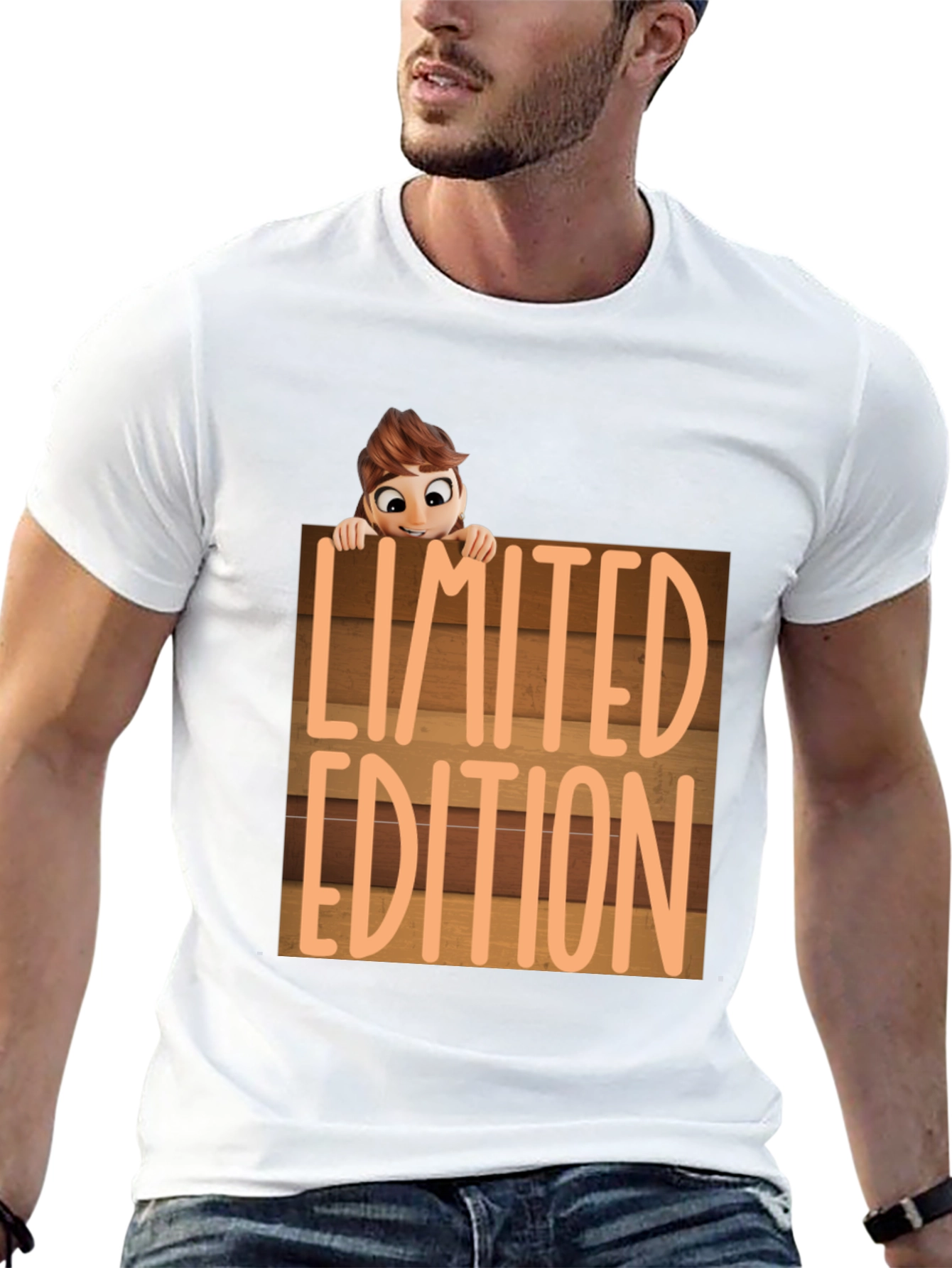 Limited Edition Cartoon Character Graphic Tee