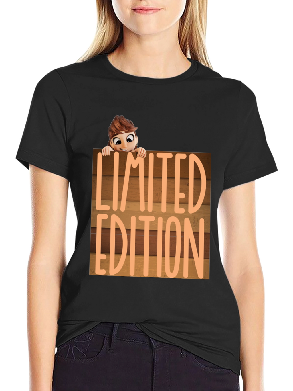 Limited Edition Cartoon Character Graphic Tee