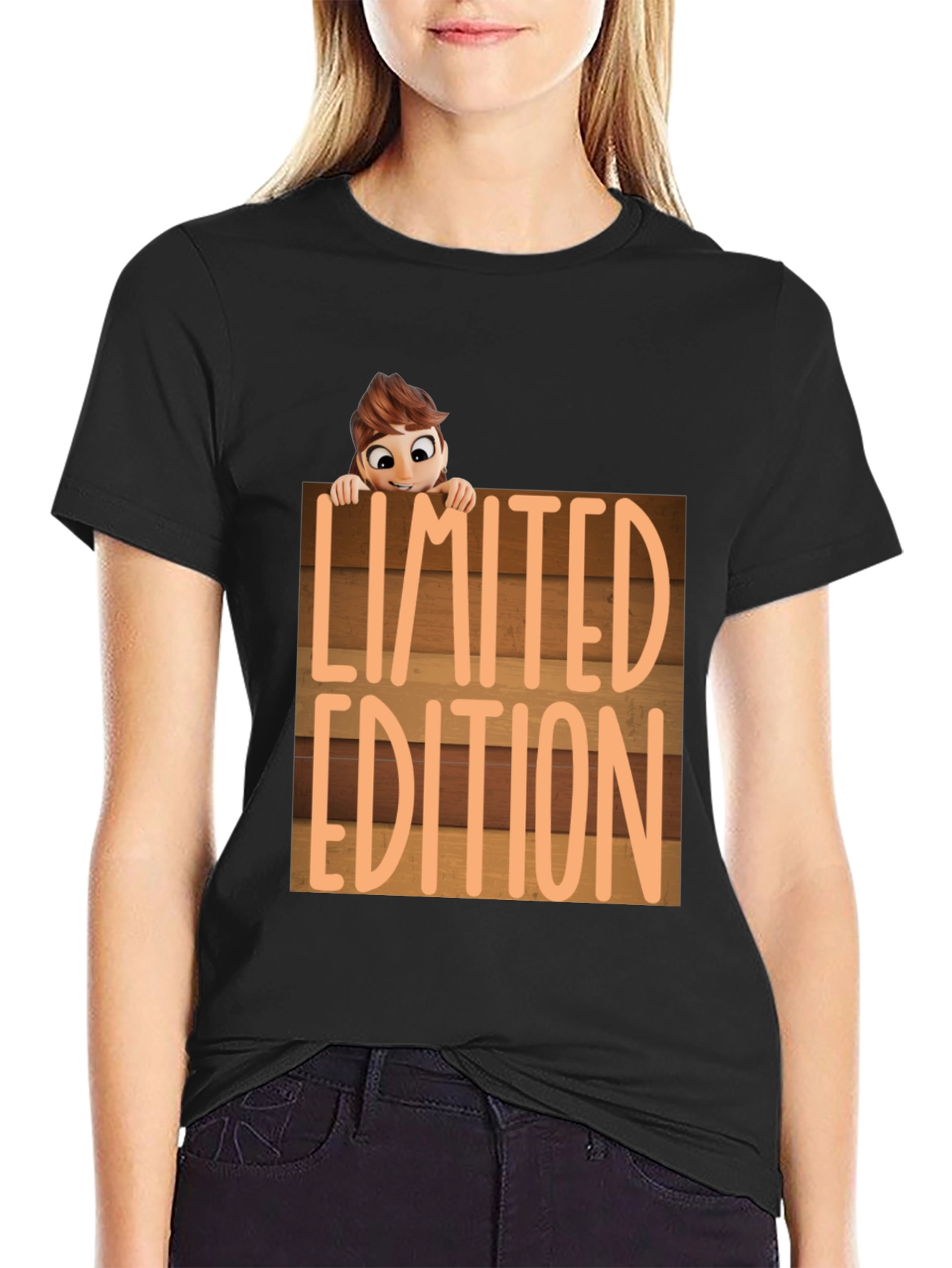 Limited Edition Cartoon Character Graphic Tee