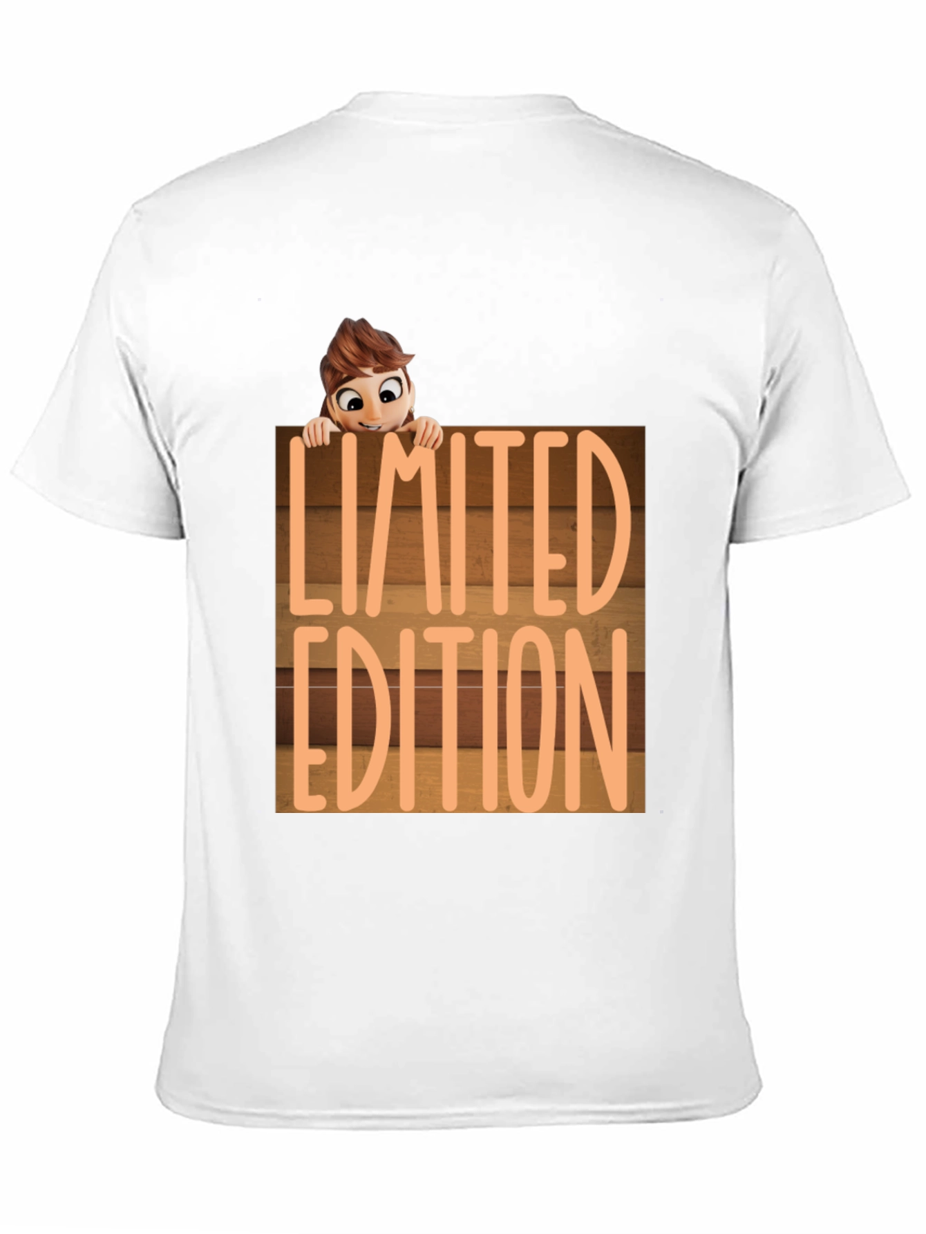 Limited Edition Cartoon Character Graphic Tee