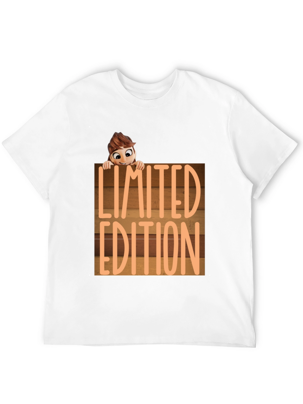 Limited Edition Cartoon Character Graphic Tee