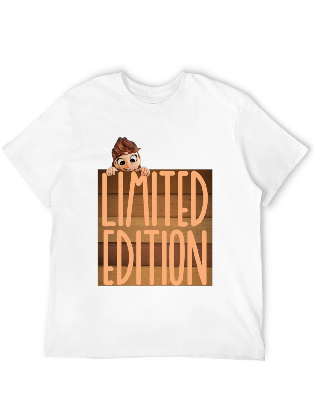 Limited Edition Cartoon Character Graphic Tee