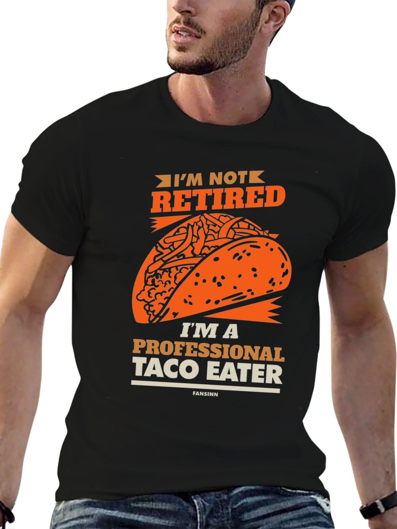 Funny Taco Eater T-Shirt - Im Not Retired