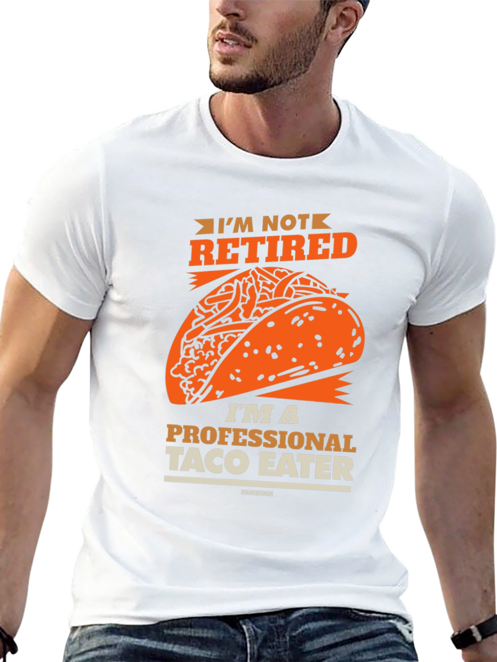 Funny Taco Eater T-Shirt - Im Not Retired