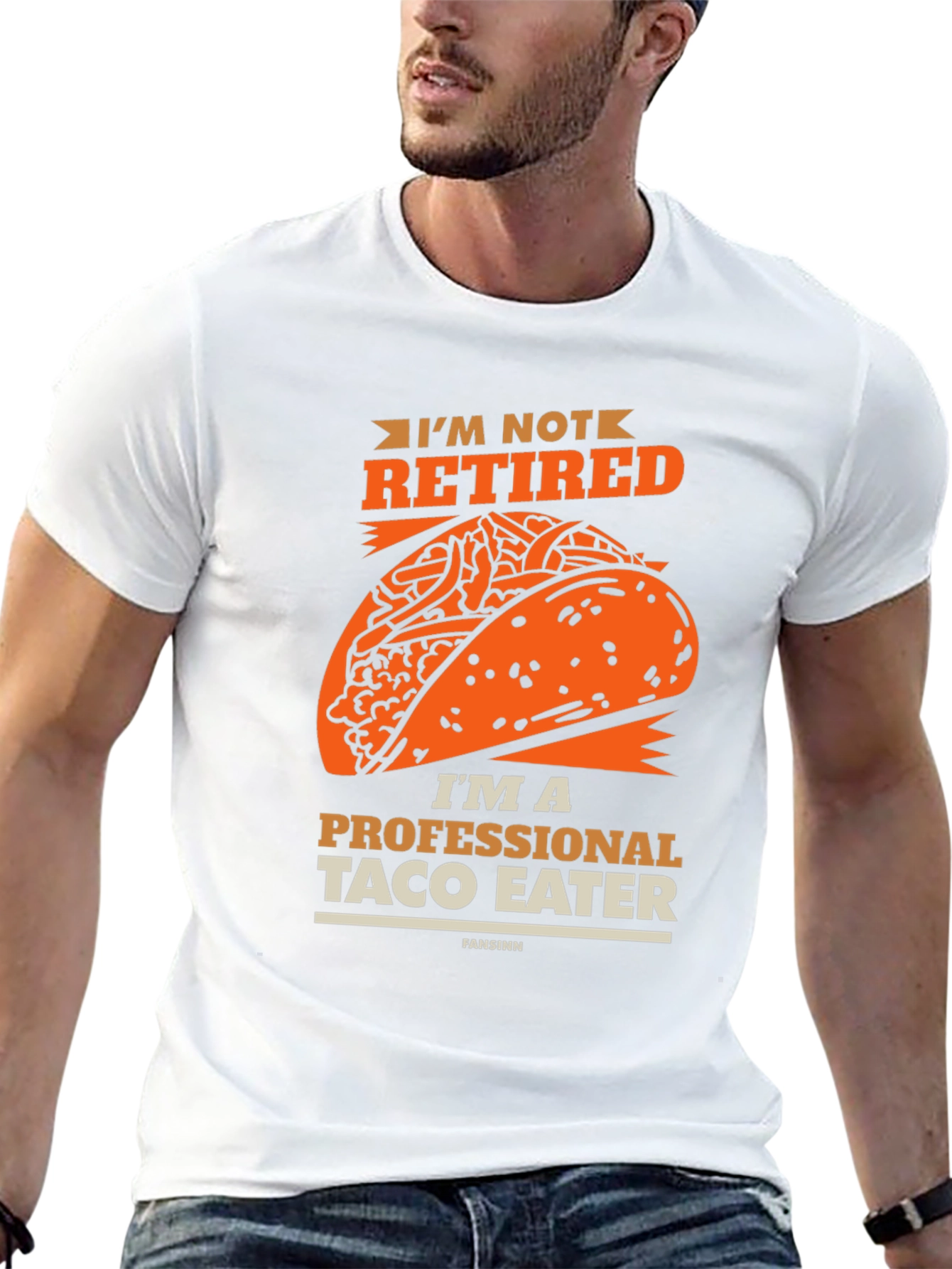 Funny Taco Eater T-Shirt - Im Not Retired