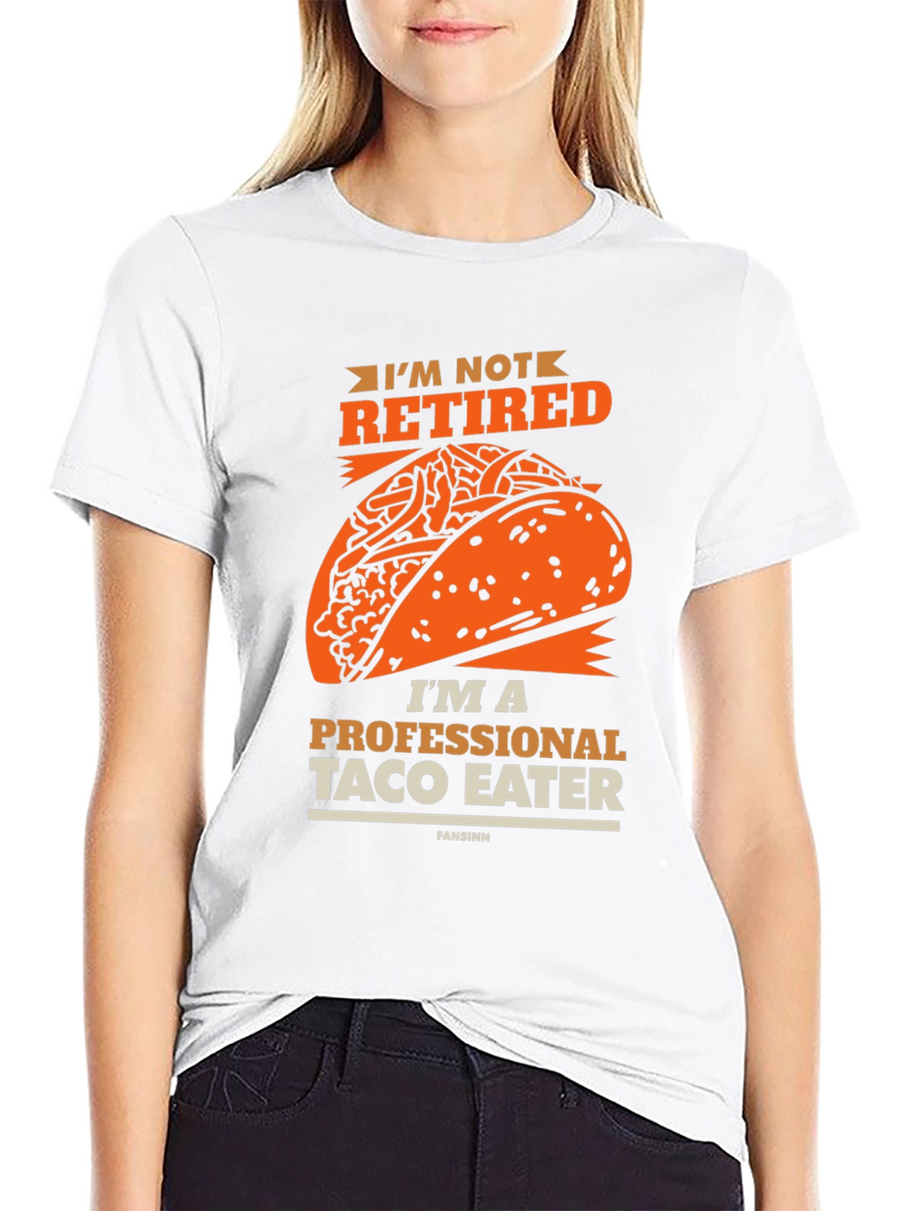 Funny Taco Eater T-Shirt - Im Not Retired