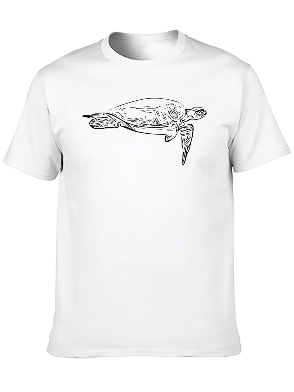 Black Turtle Graphic T-Shirt