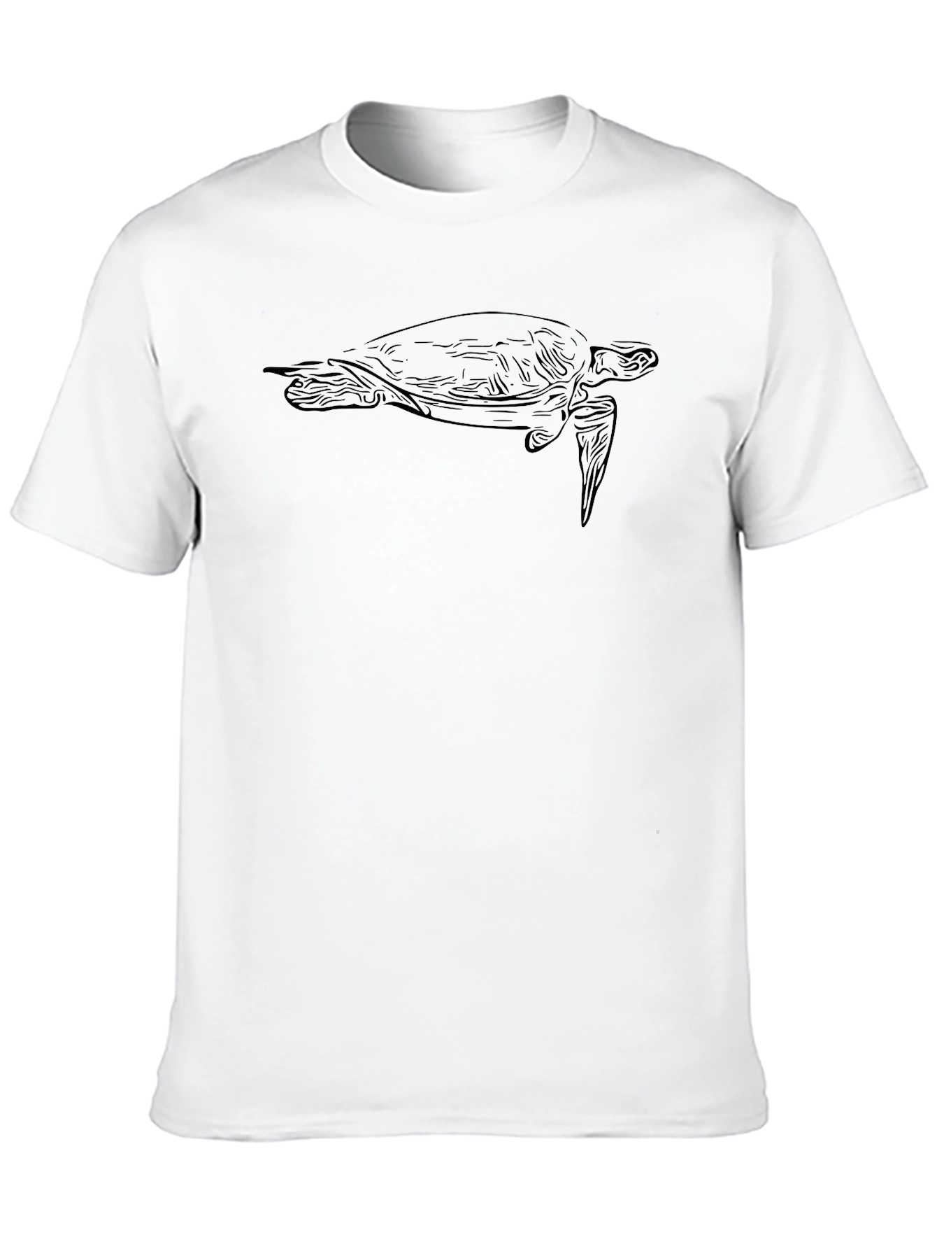 Black Turtle Graphic T-Shirt
