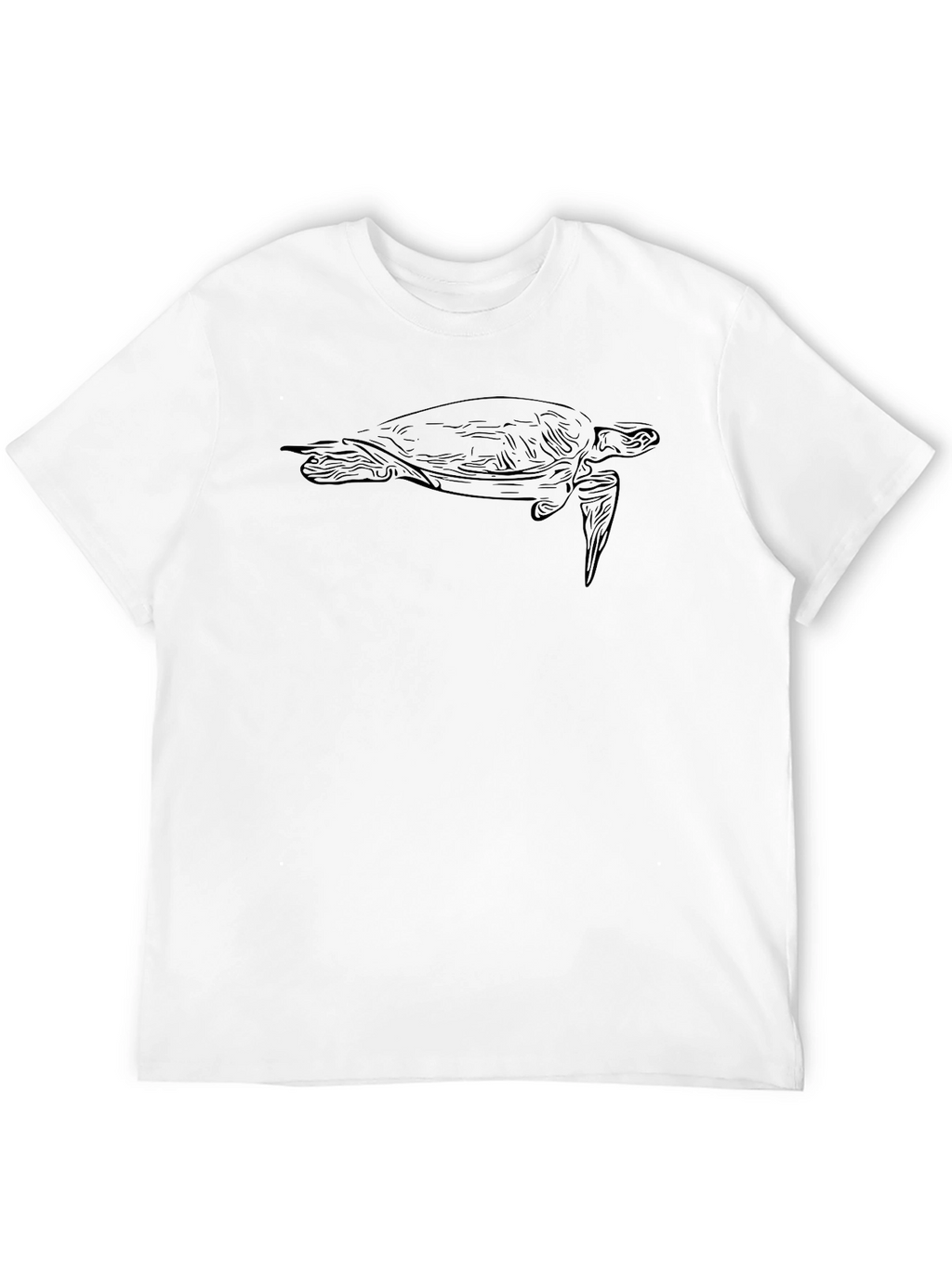Black Turtle Graphic T-Shirt