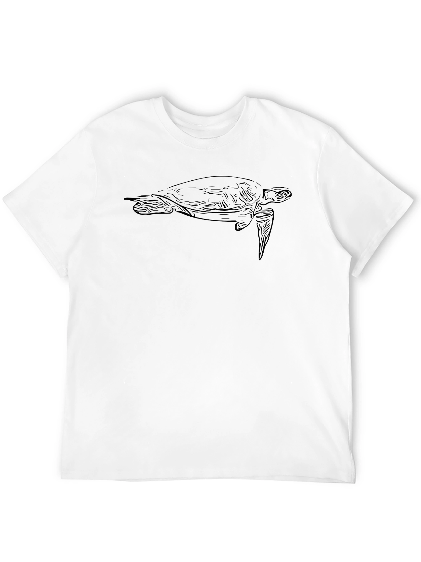 Black Turtle Graphic T-Shirt