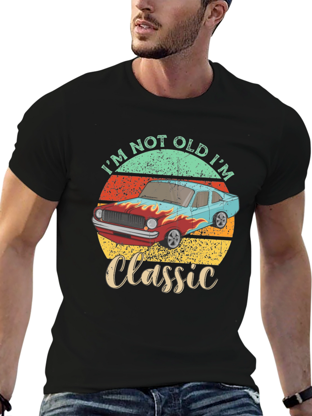 Im Not Old Im Classic Car T-Shirt