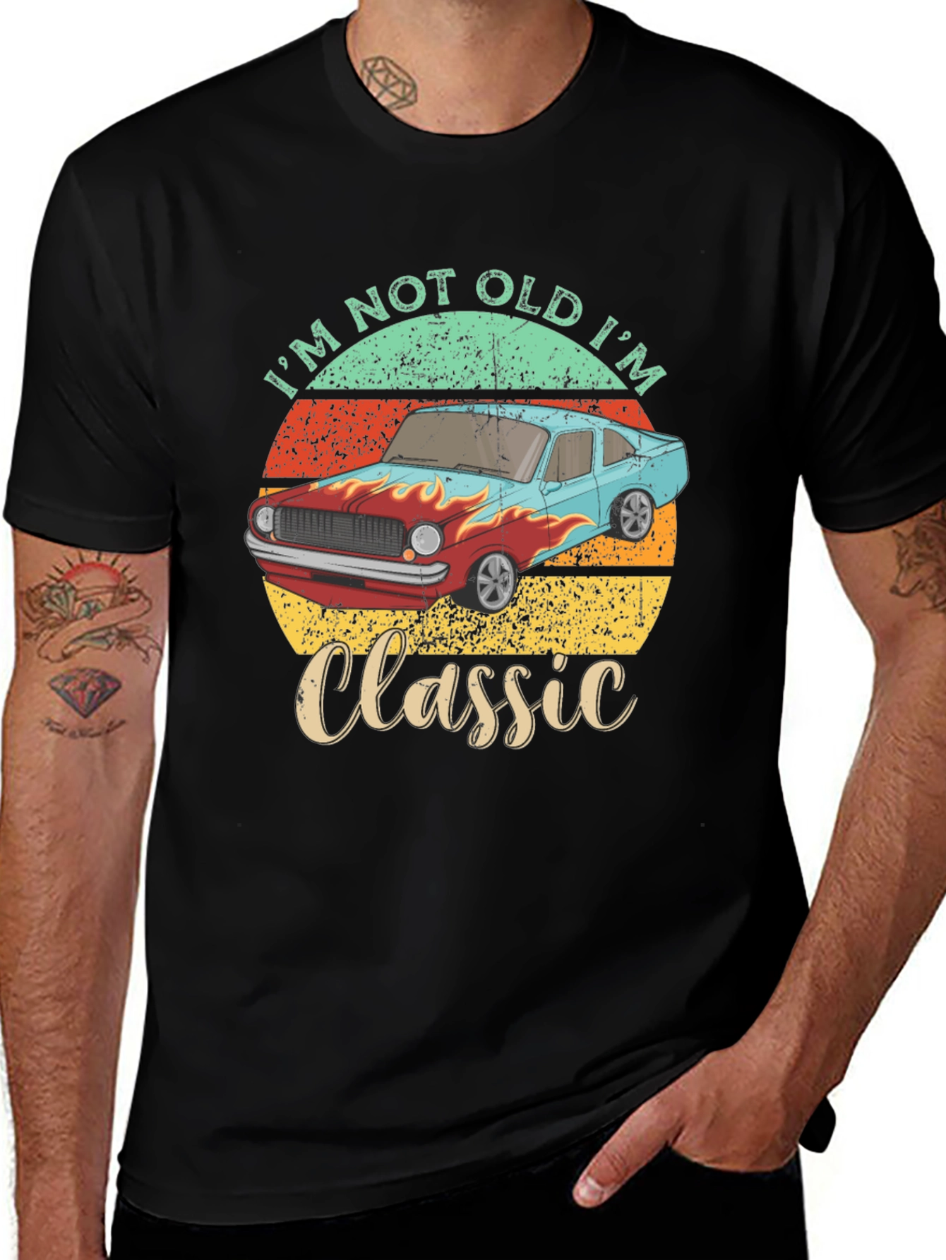 Im Not Old Im Classic Car T-Shirt