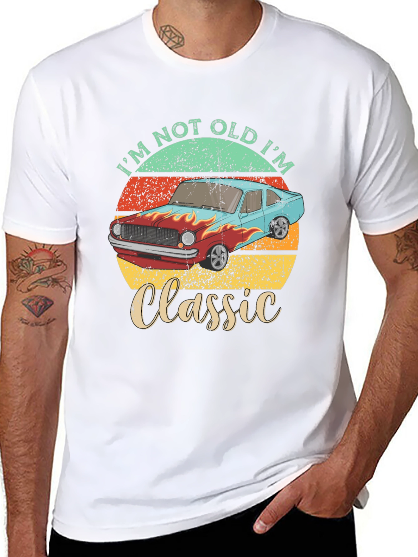 Im Not Old Im Classic Car T-Shirt