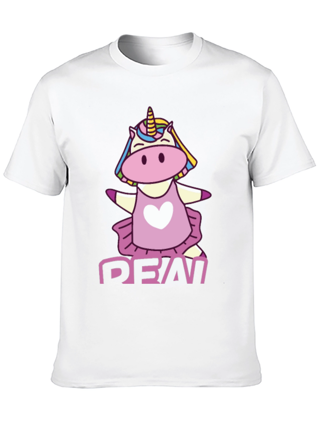 Unicorn Demi Graphic Black T-Shirt
