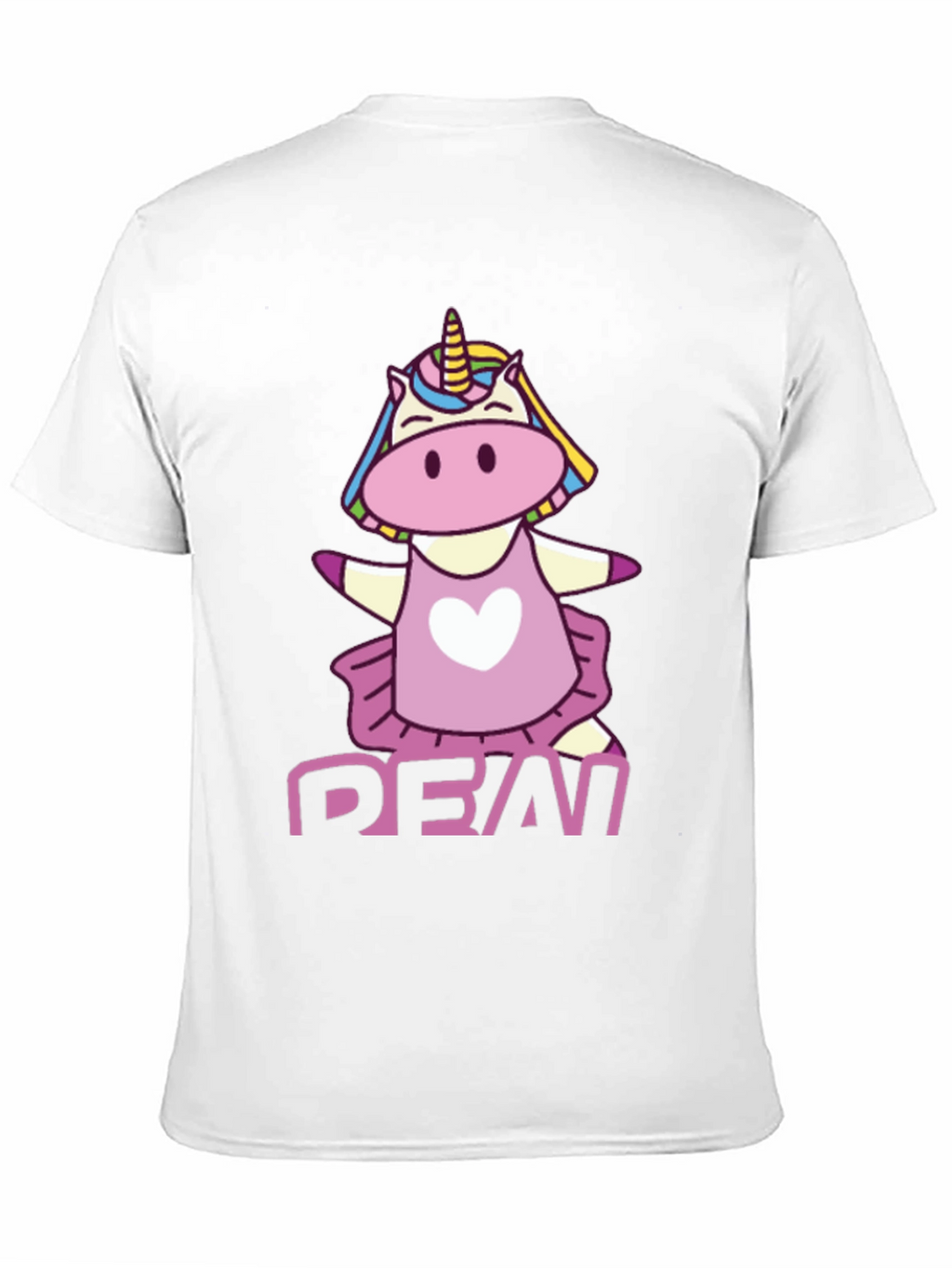 Unicorn Demi Graphic Black T-Shirt