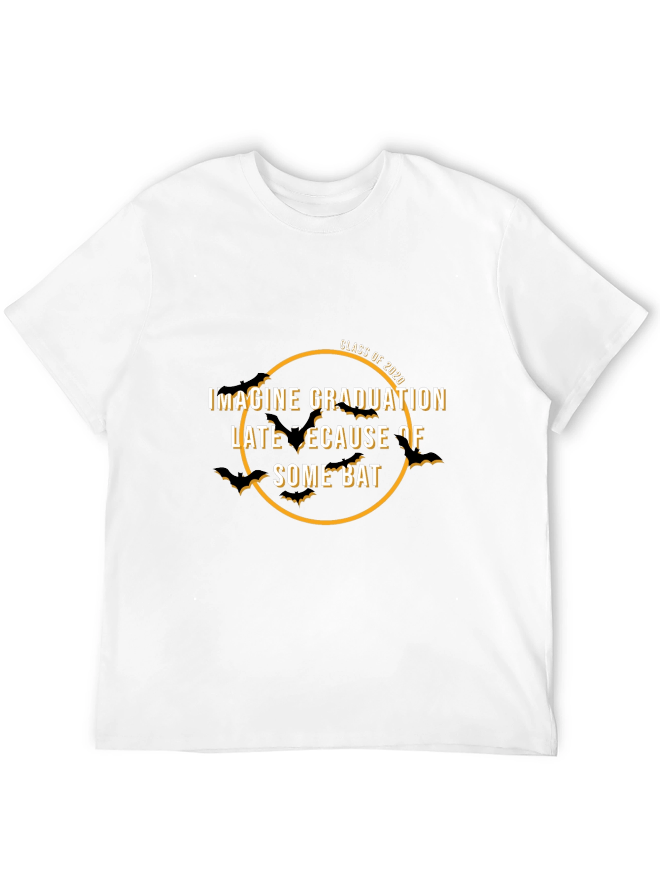 Funny Class of 2020 Graduation Bat T-Shirt