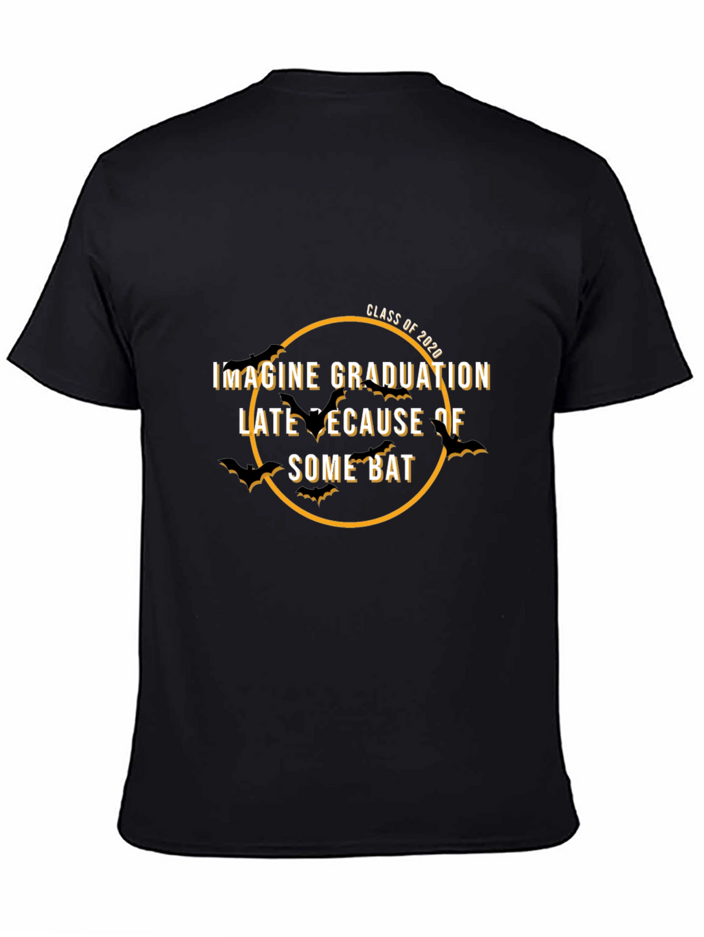 Funny Class of 2020 Graduation Bat T-Shirt