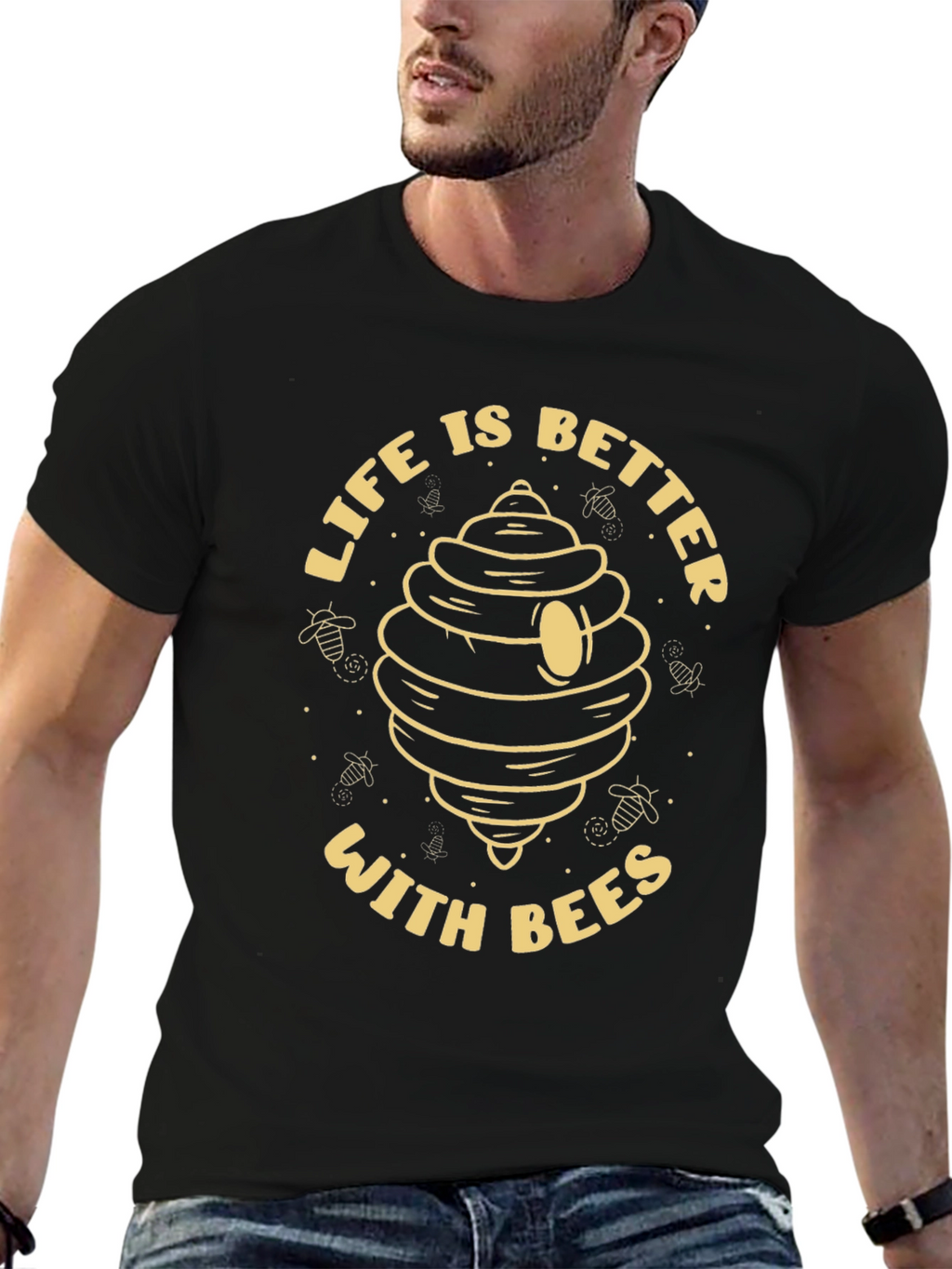 Life is Better with Bees Graphic Tee