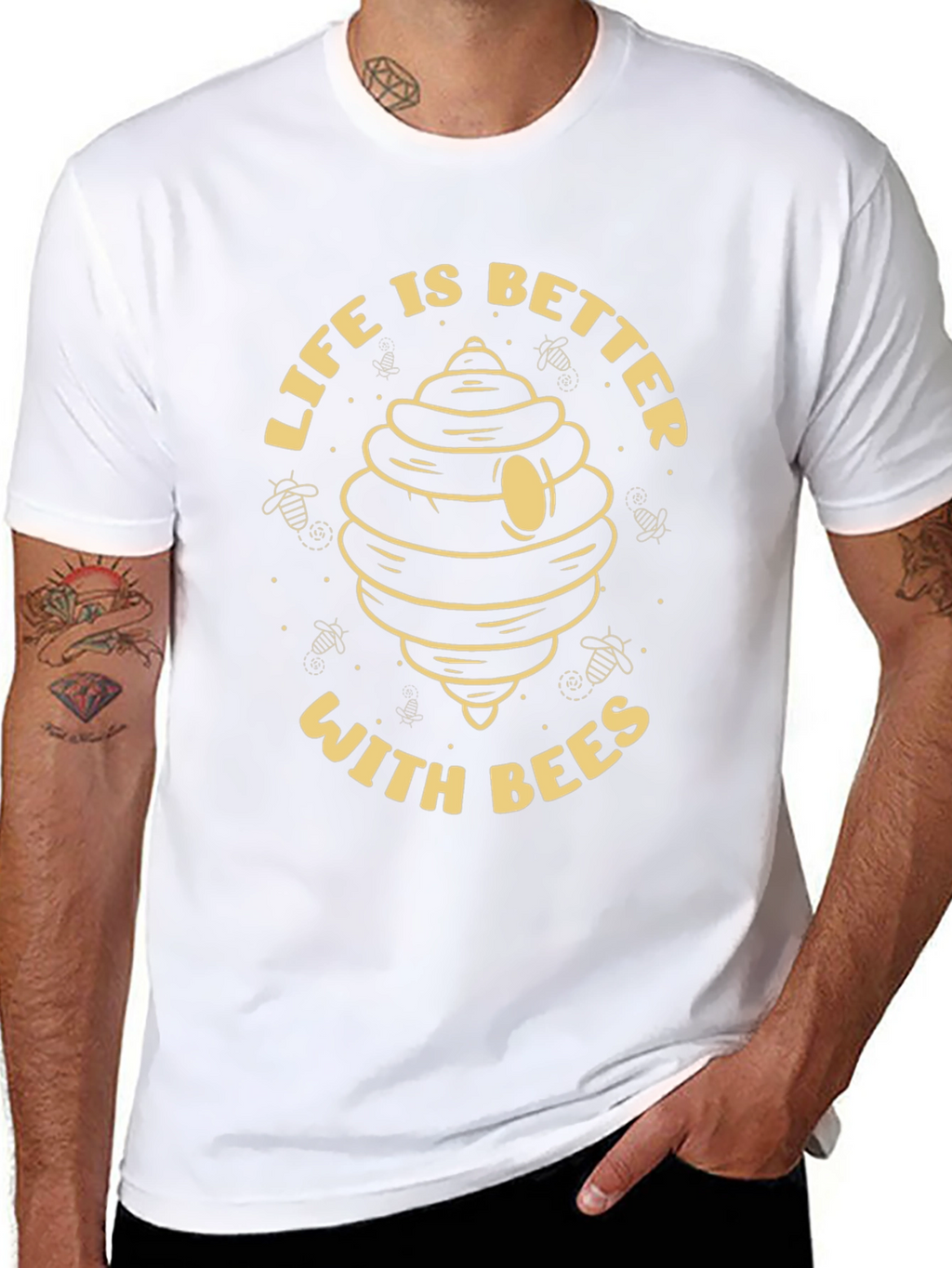 Life is Better with Bees Graphic Tee
