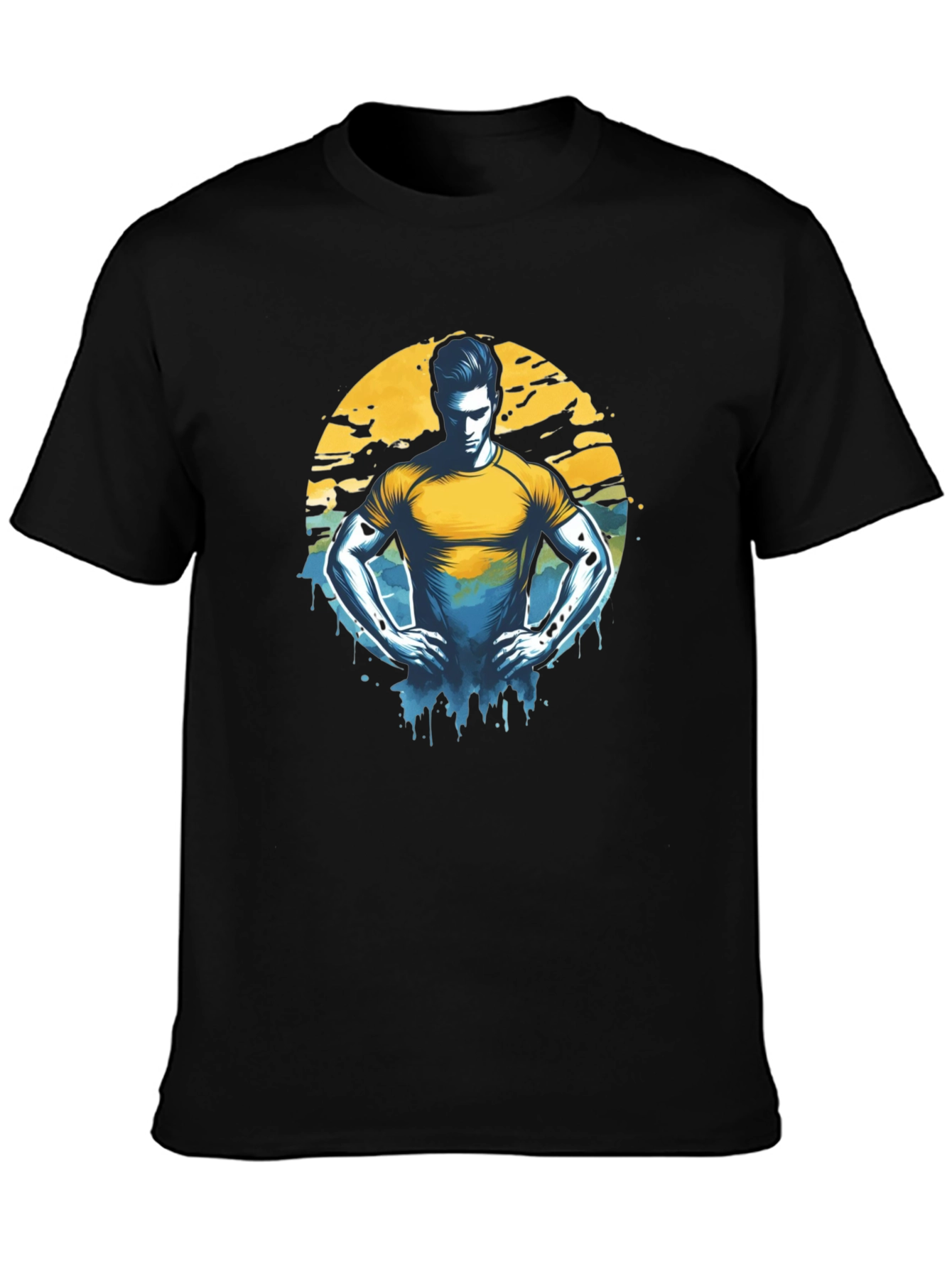 Graphic T-Shirt - Man Illustration