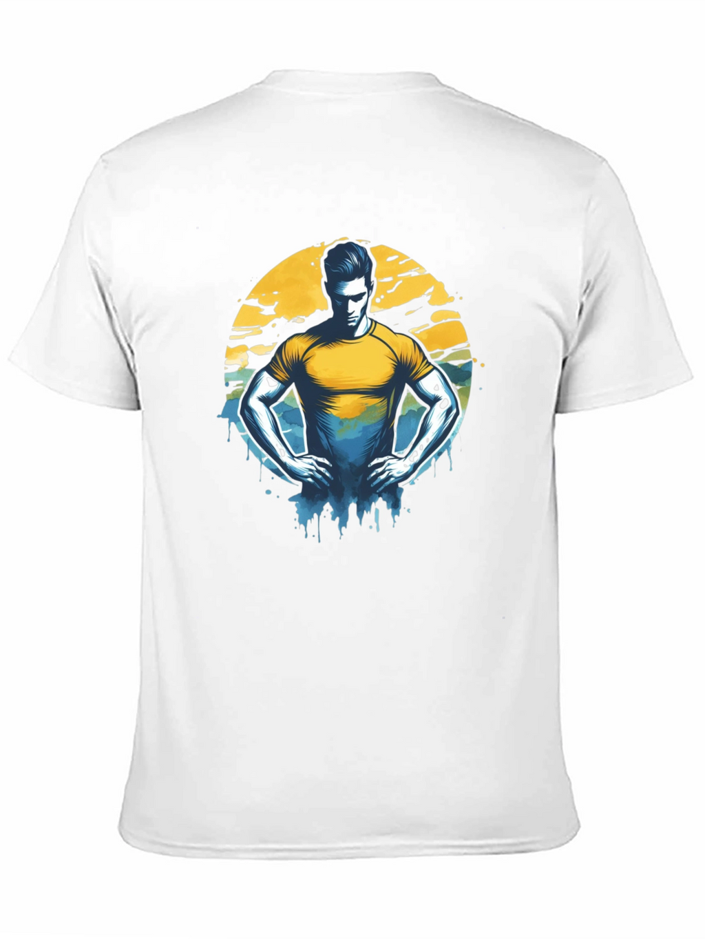 Graphic T-Shirt - Man Illustration
