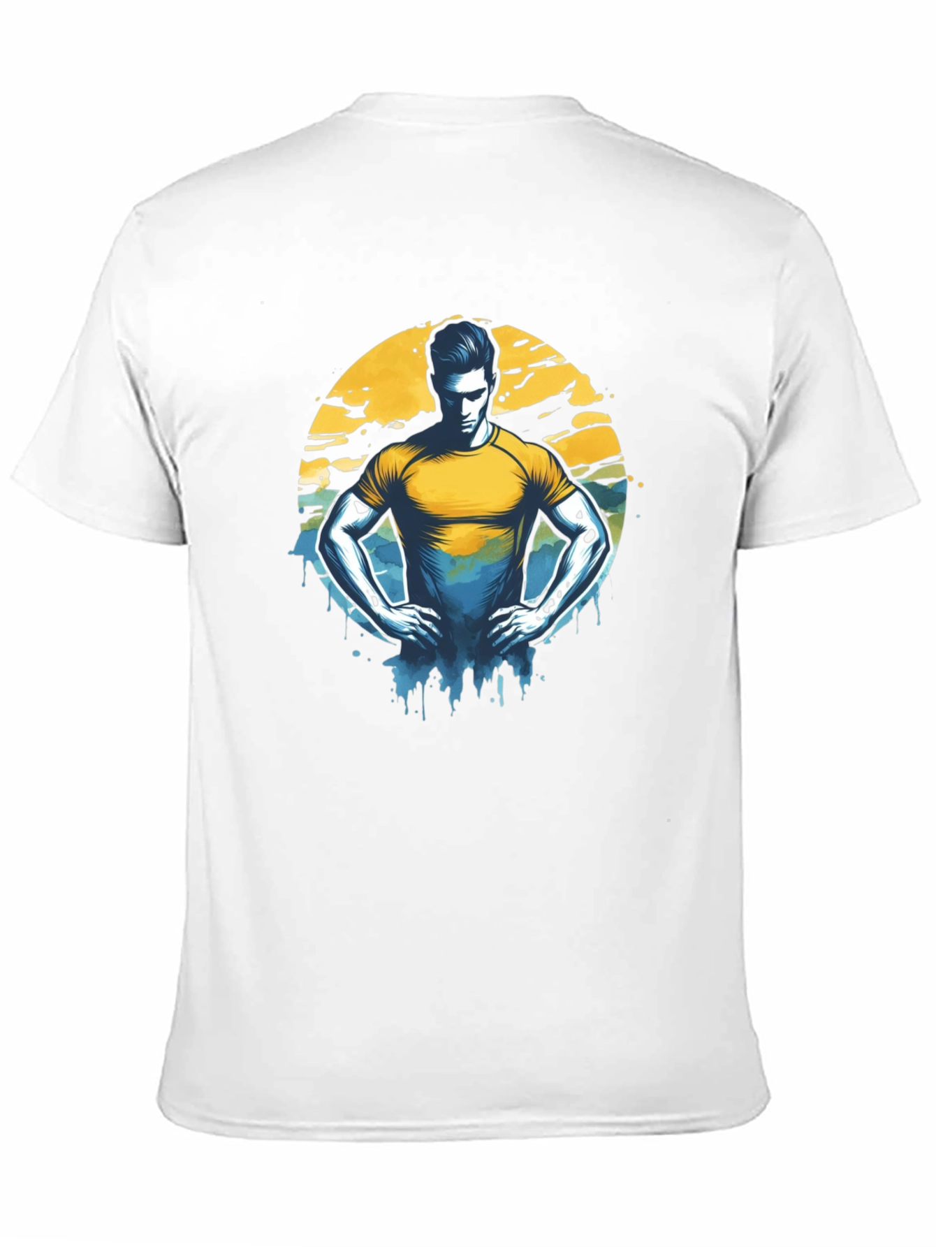 Graphic T-Shirt - Man Illustration