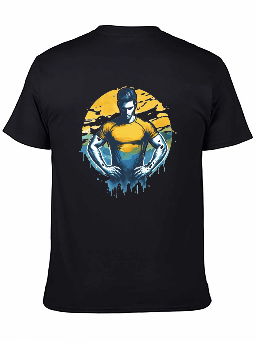 Graphic T-Shirt - Man Illustration