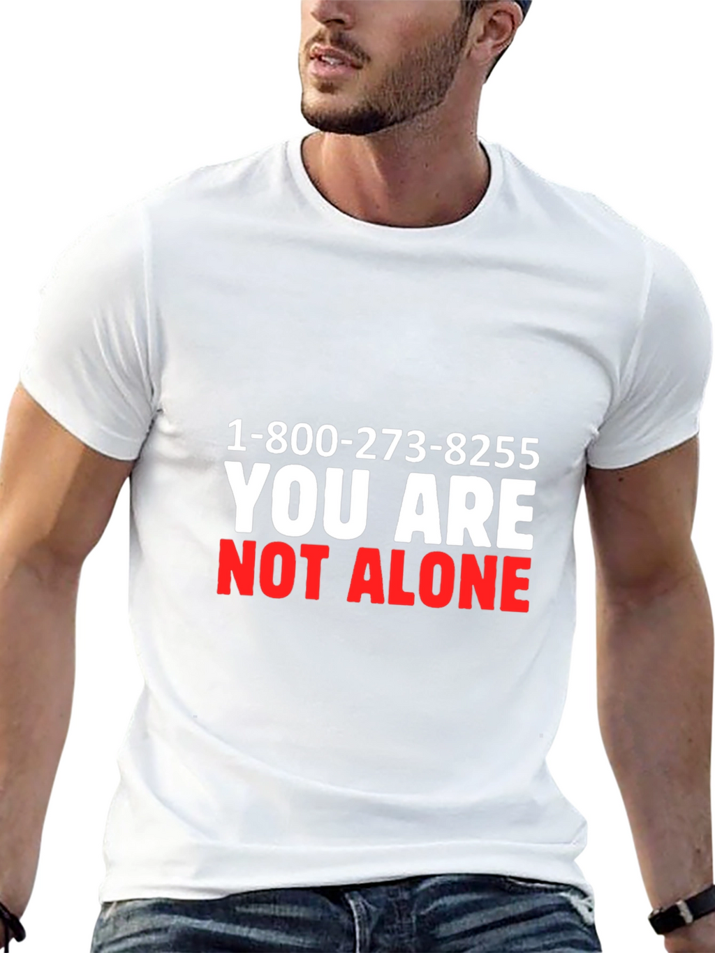 You Are Not Alone Tee