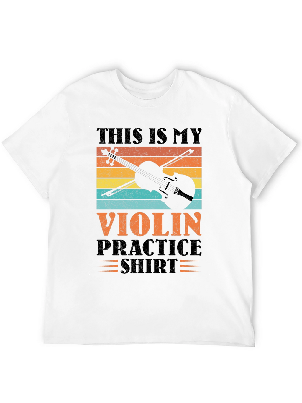 Violin Practice Shirt - Musician Tee