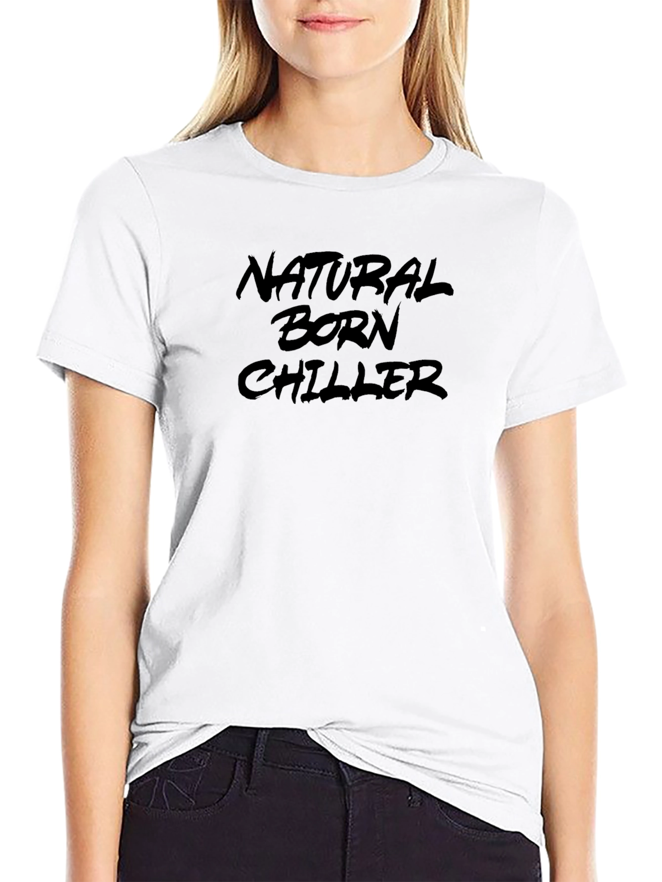 Natural Born Chiller Black T-Shirt