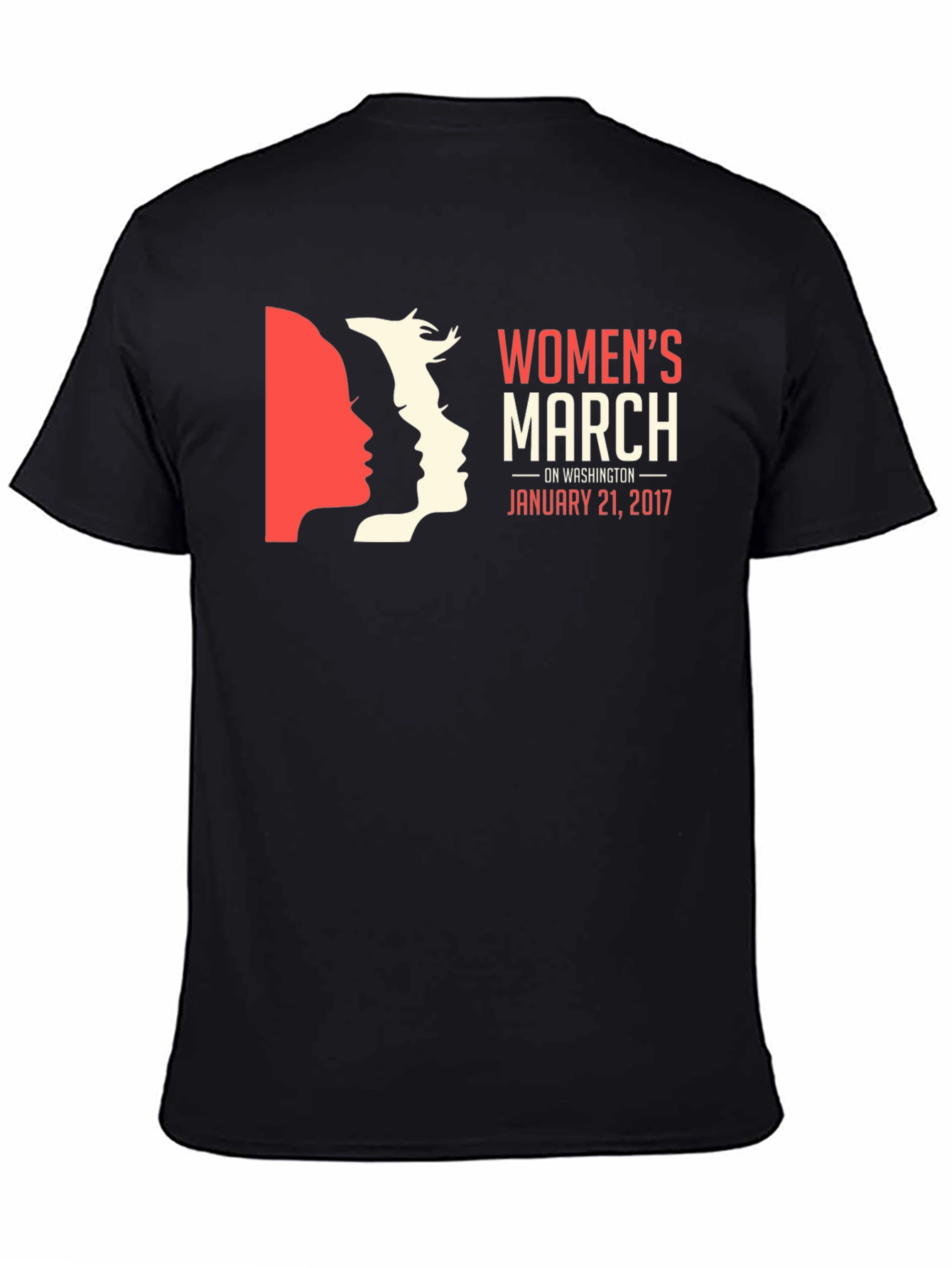 Womens March T-Shirt - January 21 2017