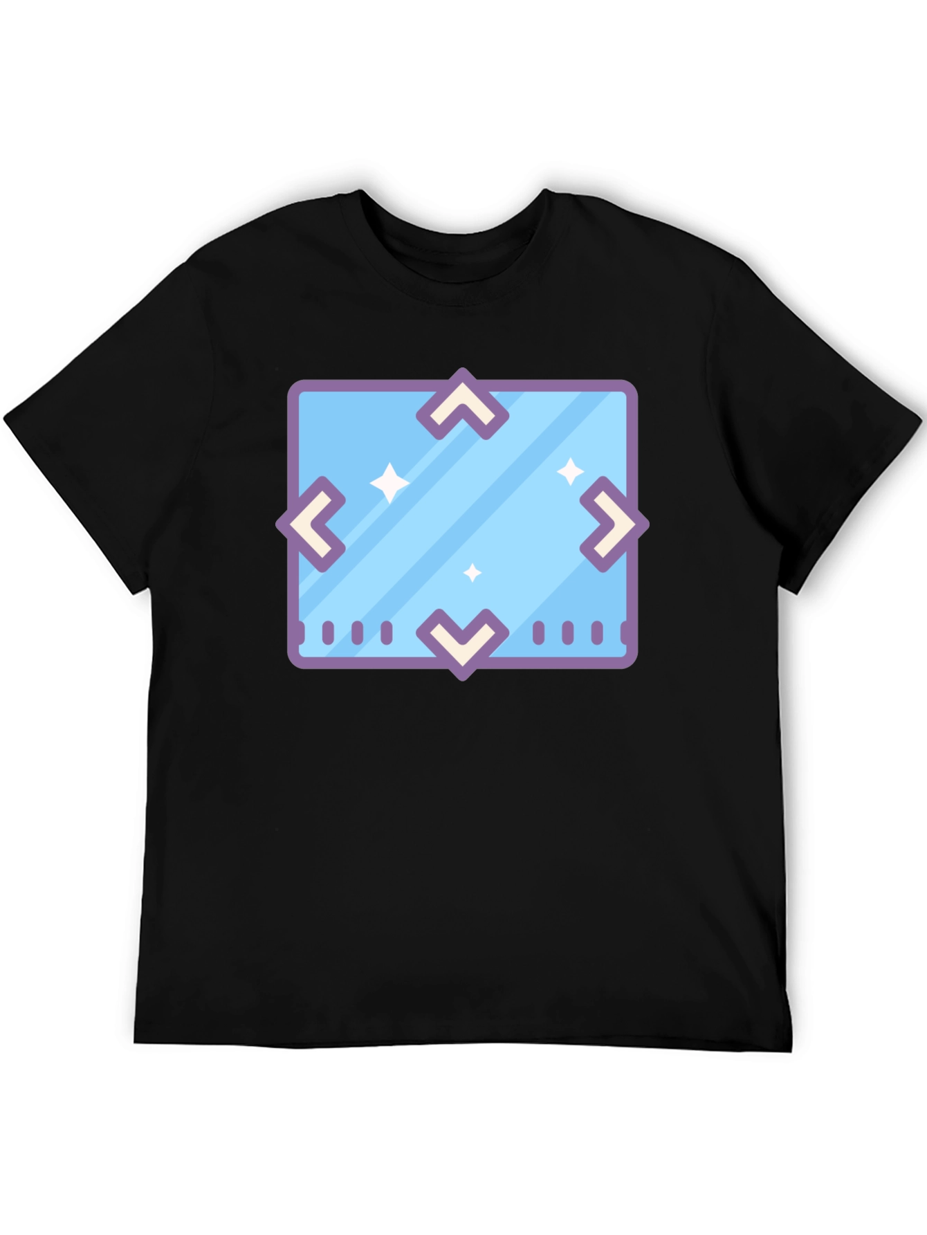 Geometric Icon Tee - Modern Graphic Print Shirt
