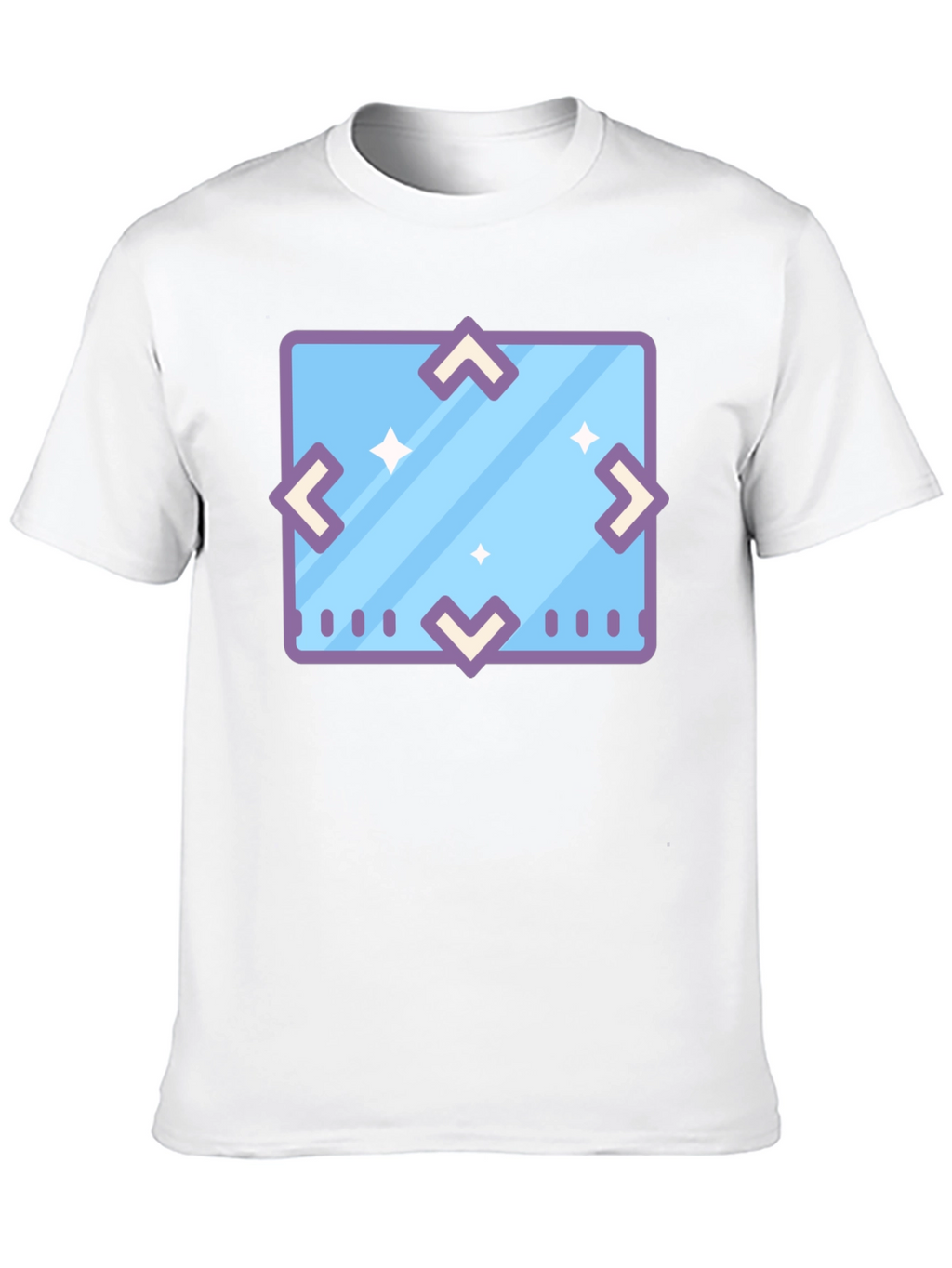 Geometric Icon Tee - Modern Graphic Print Shirt