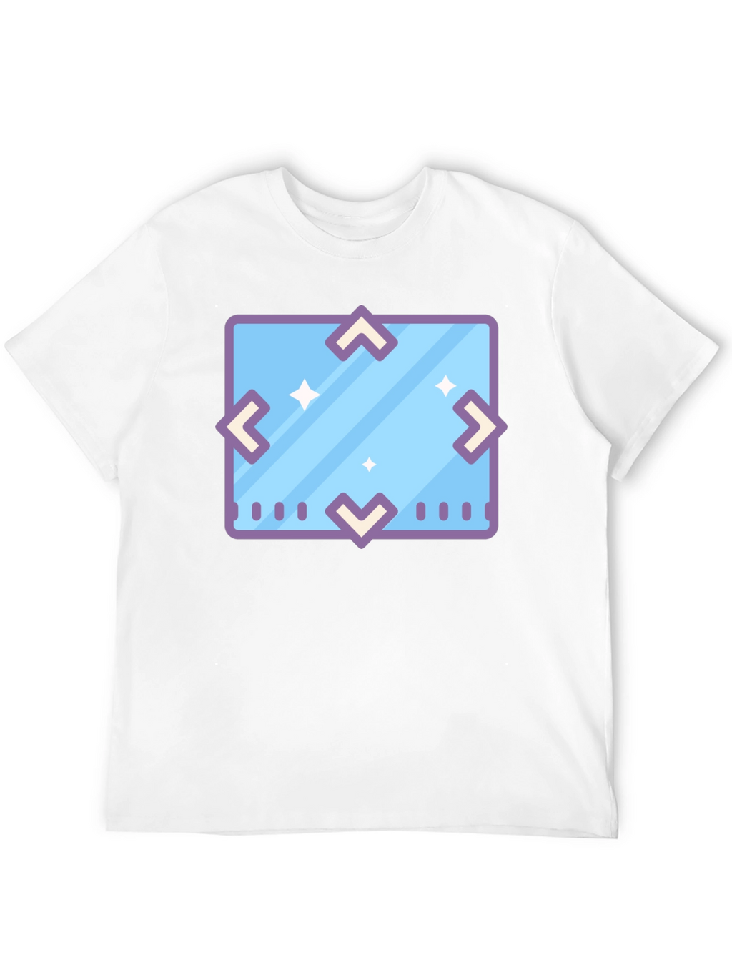 Geometric Icon Tee - Modern Graphic Print Shirt