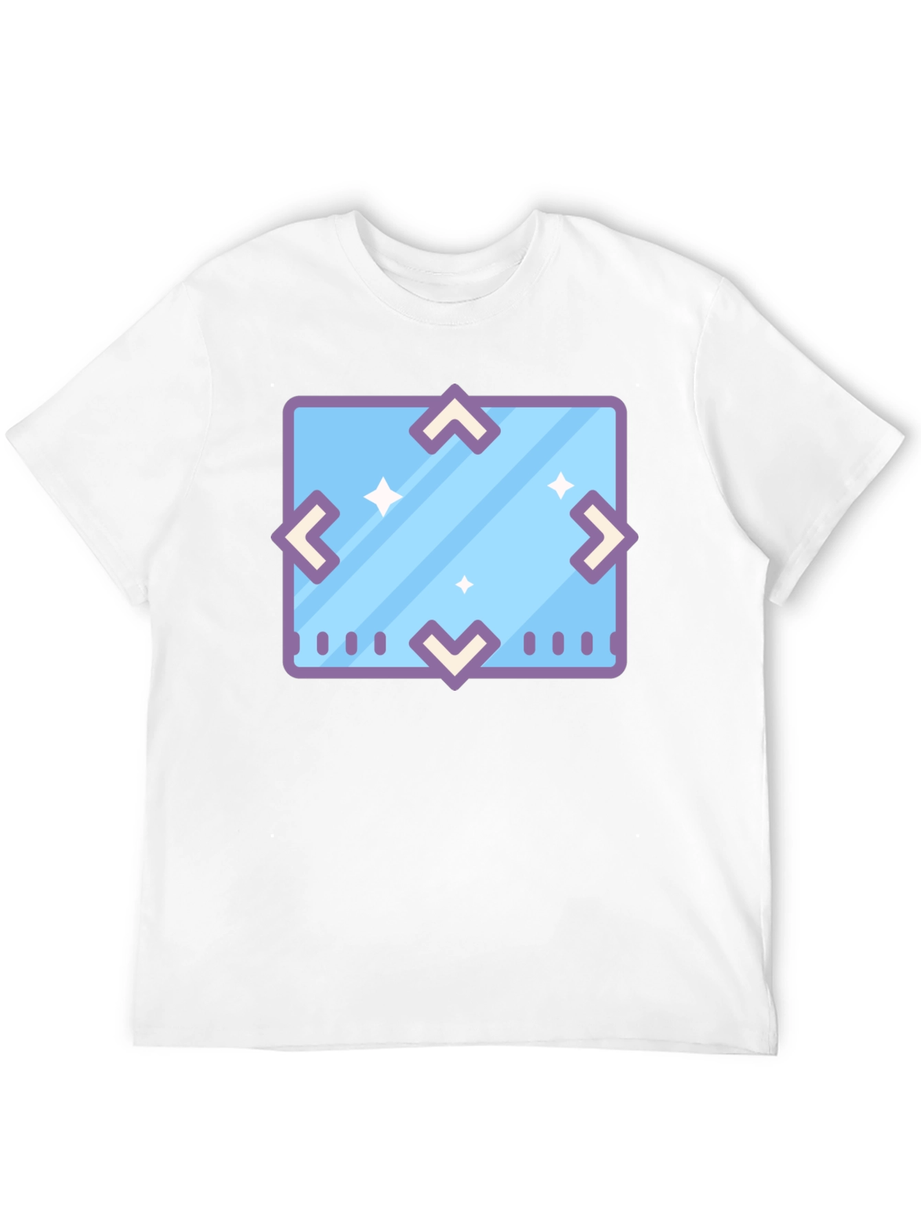 Geometric Icon Tee - Modern Graphic Print Shirt