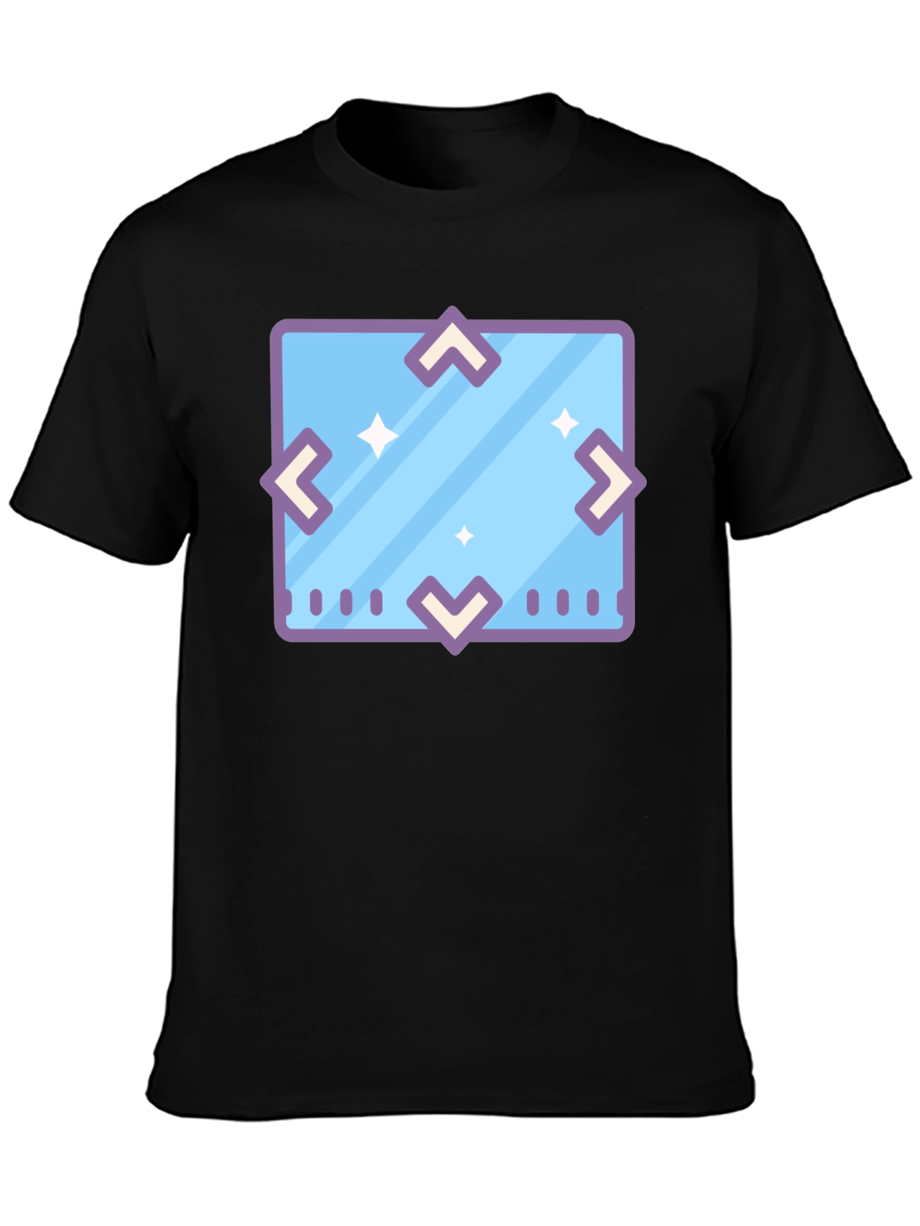 Geometric Icon Tee - Modern Graphic Print Shirt