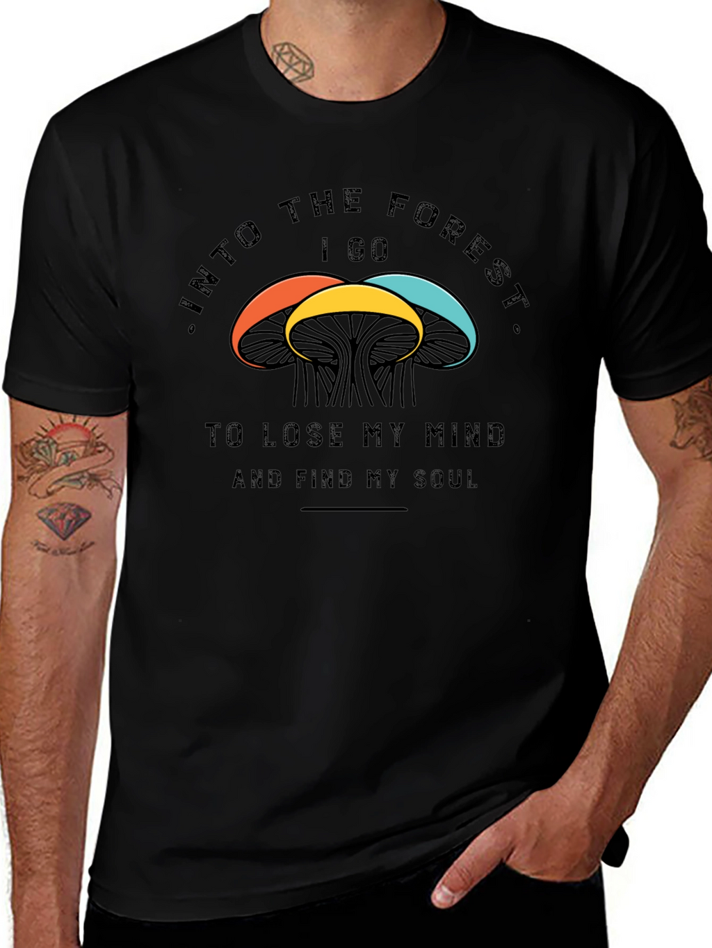 Into the Forest Mushroom T-Shirt