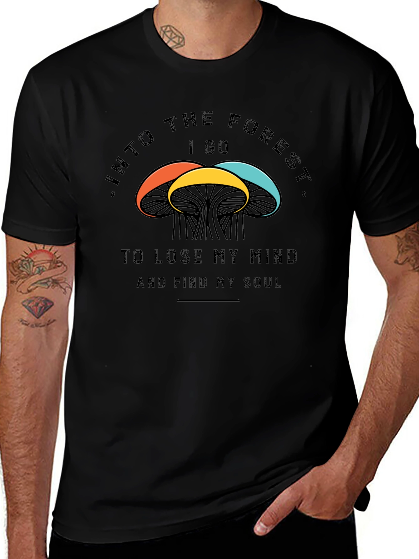 Into the Forest Mushroom T-Shirt