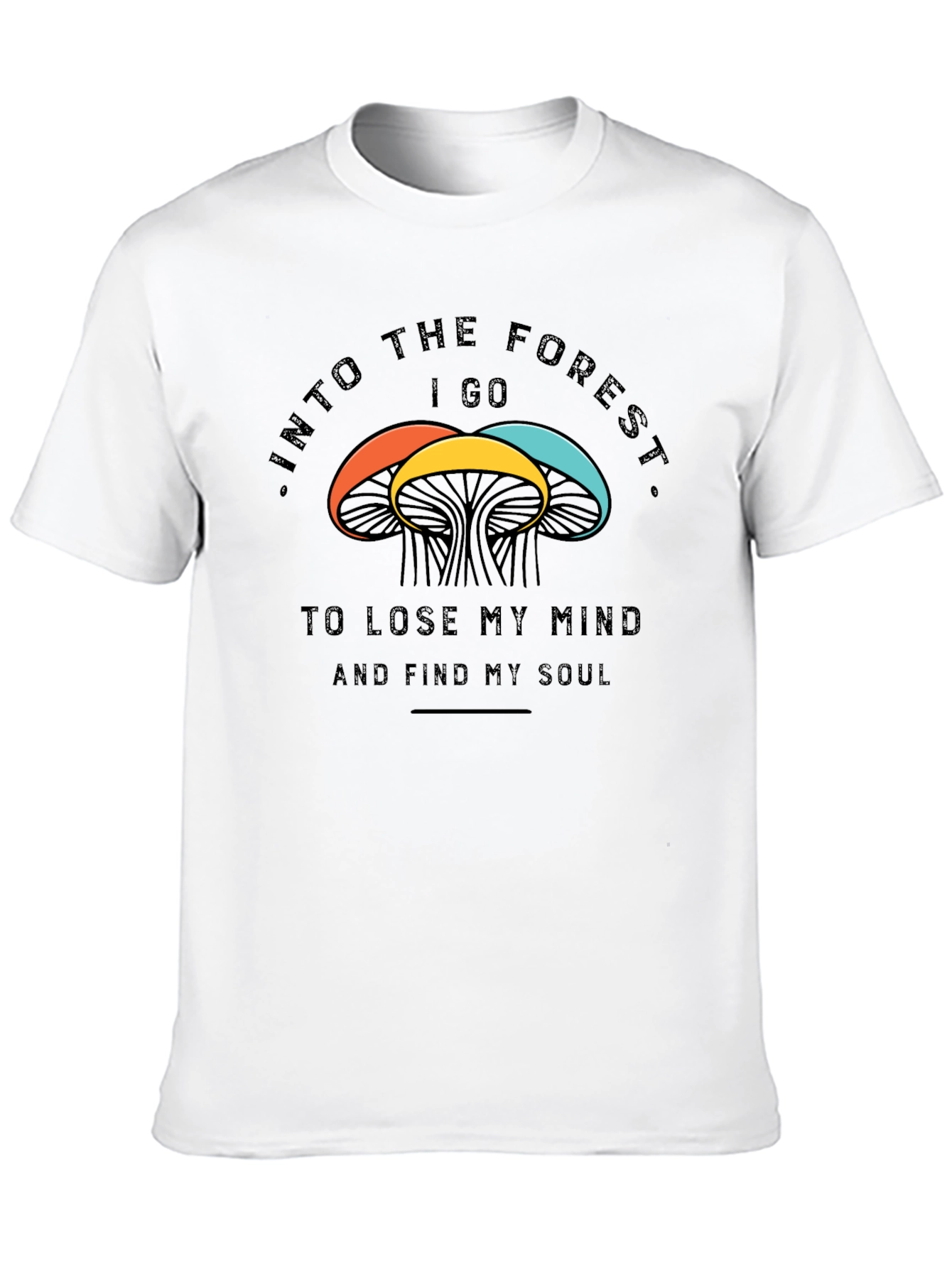 Into the Forest Mushroom T-Shirt