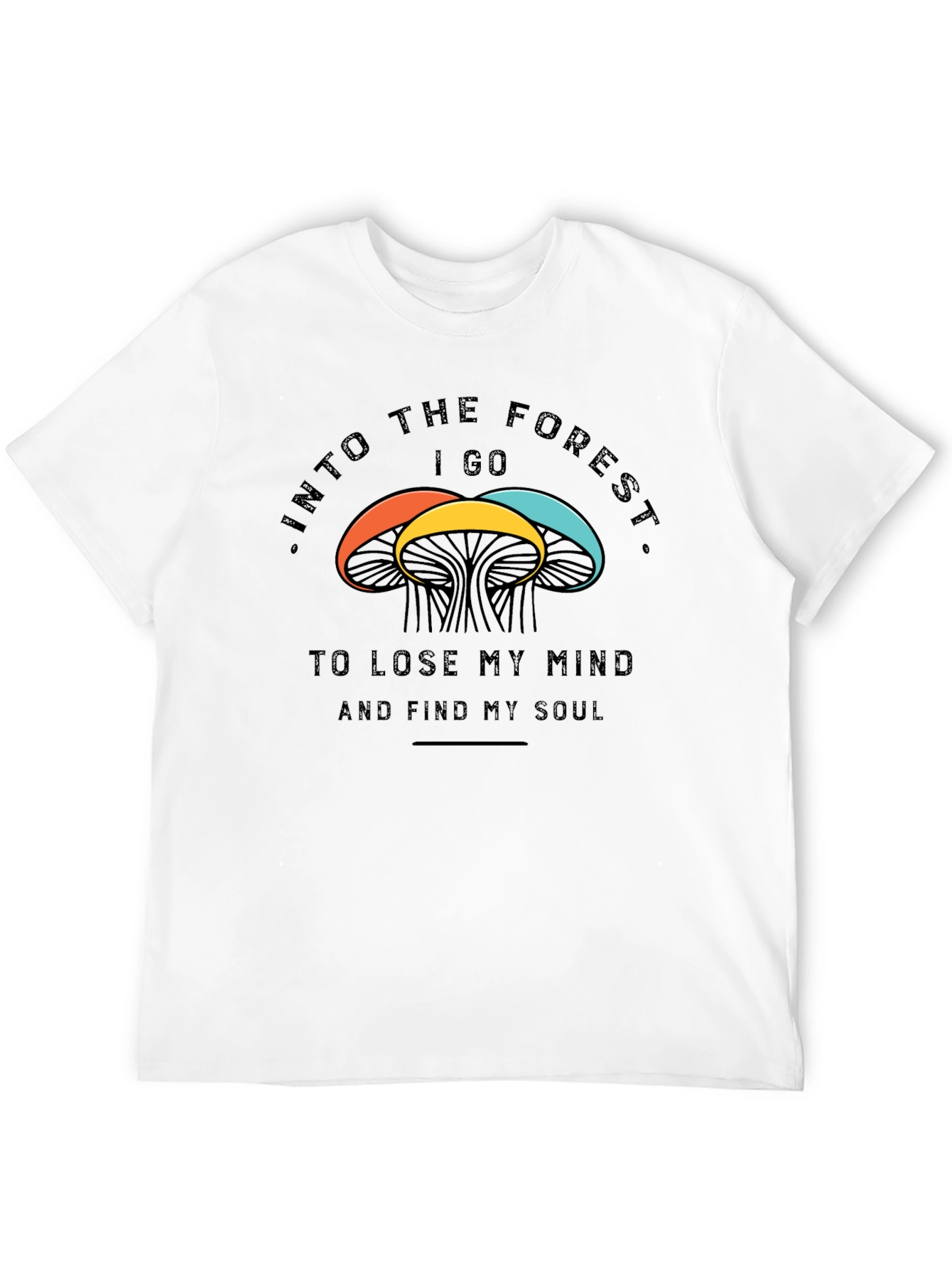 Into the Forest Mushroom T-Shirt