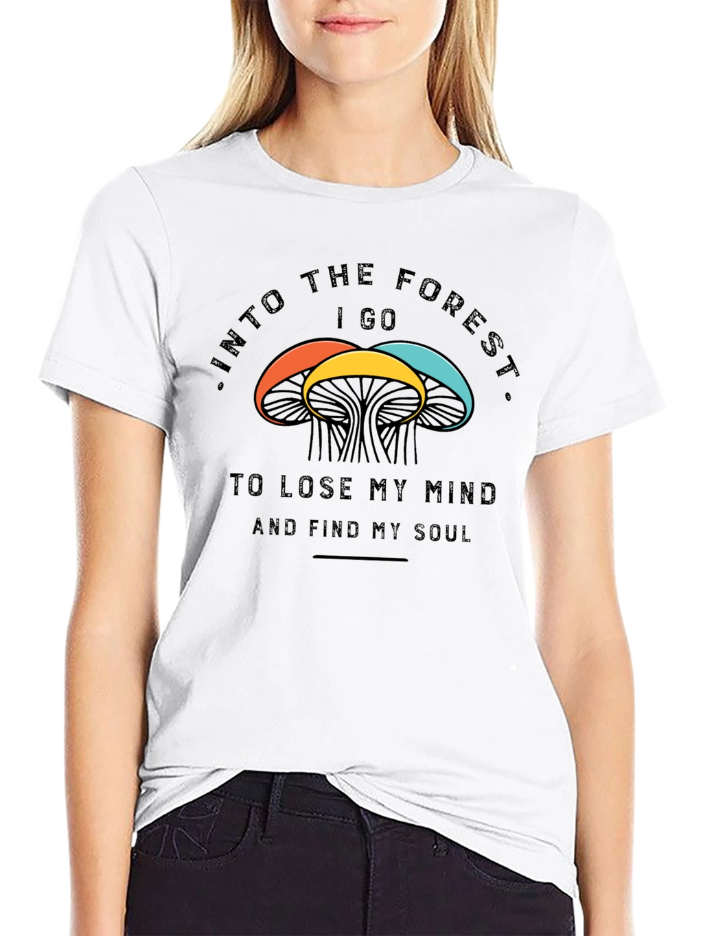 Into the Forest Mushroom T-Shirt