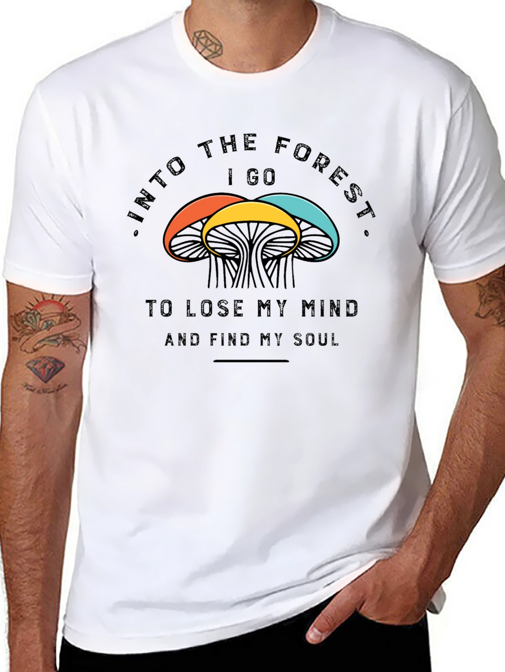 Into the Forest Mushroom T-Shirt